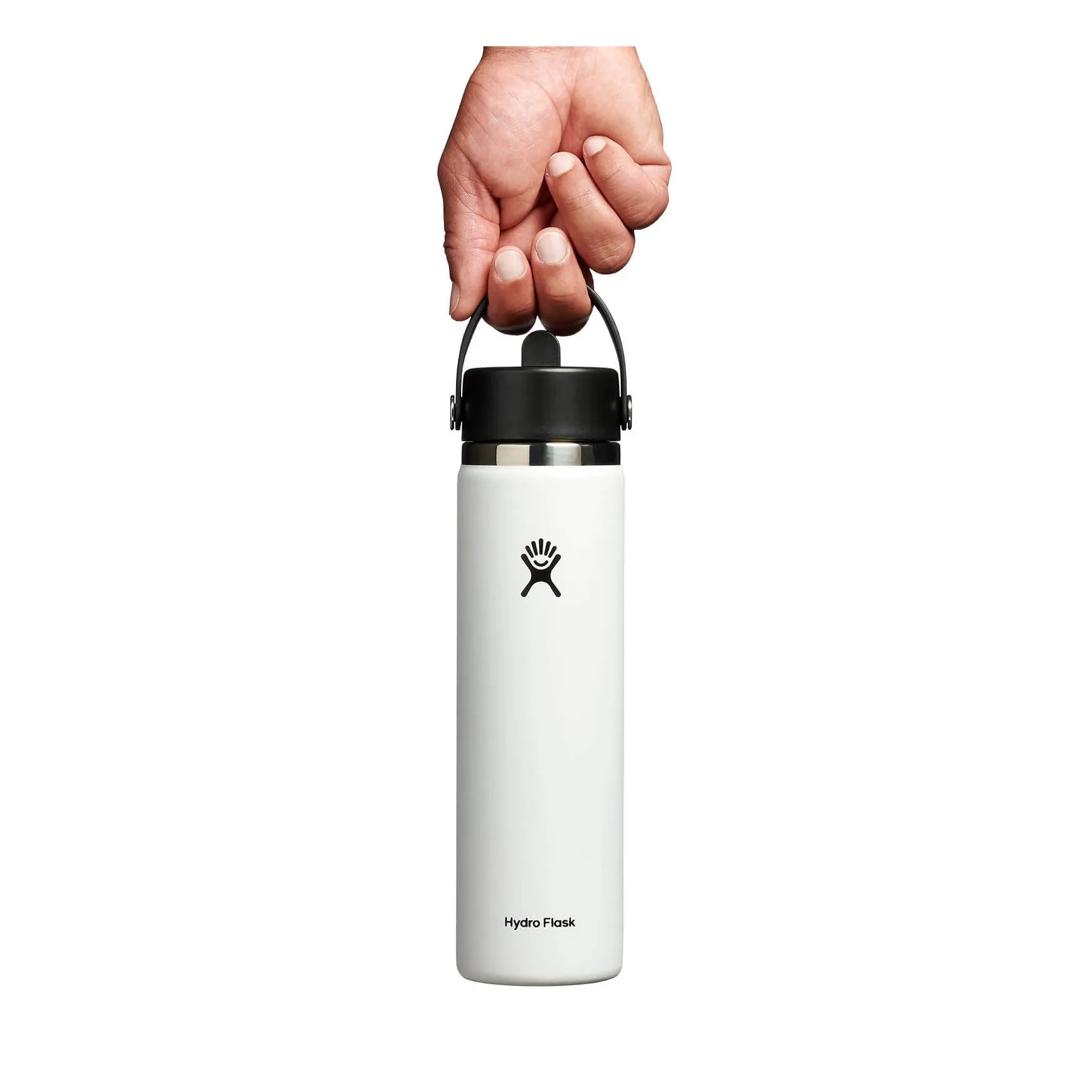 24 oz Wide Mouth Bottle with Flex Straw Cap
