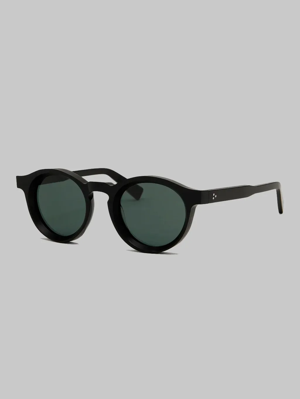 3sixteen P3 Round ⁠SP⁠-⁠01 Sunglasses Black/Green