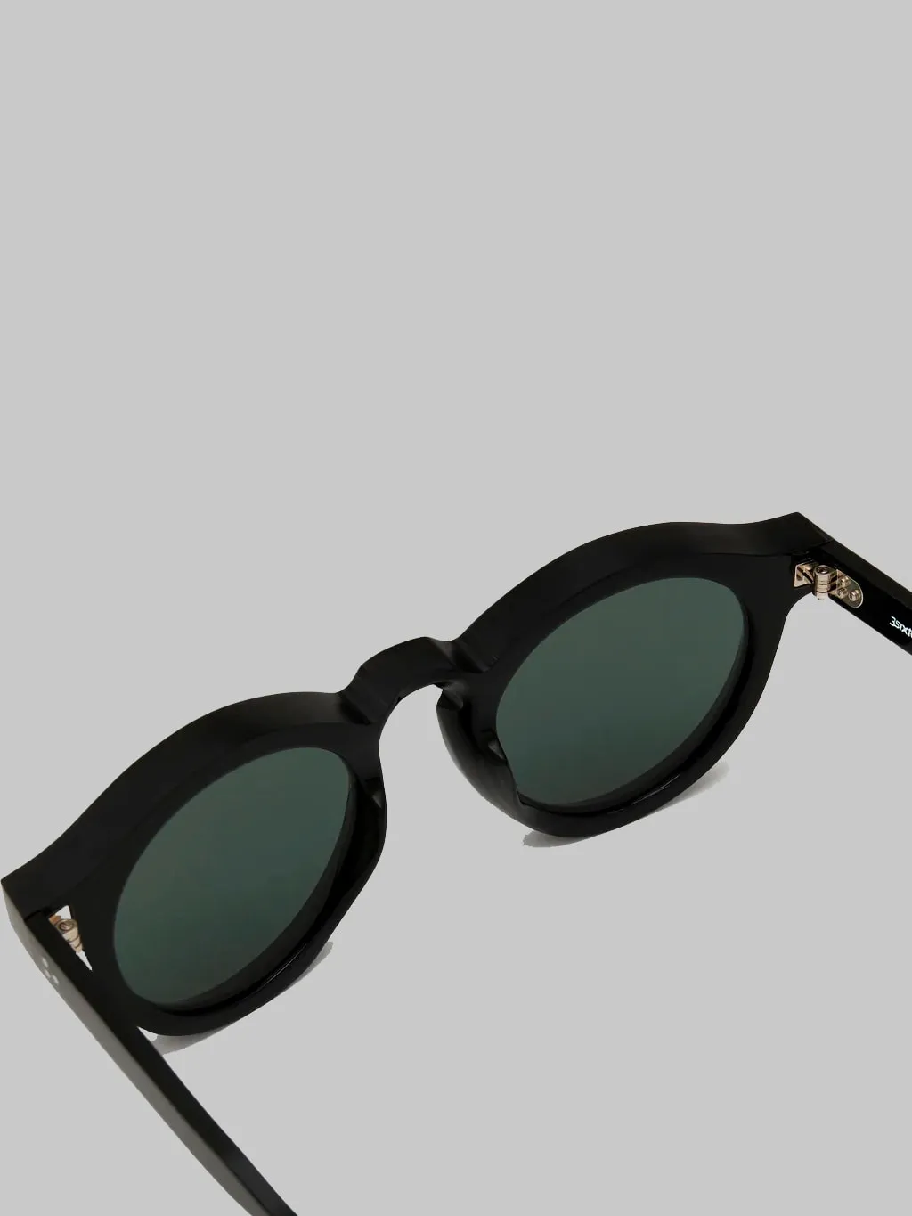 3sixteen P3 Round ⁠SP⁠-⁠01 Sunglasses Black/Green