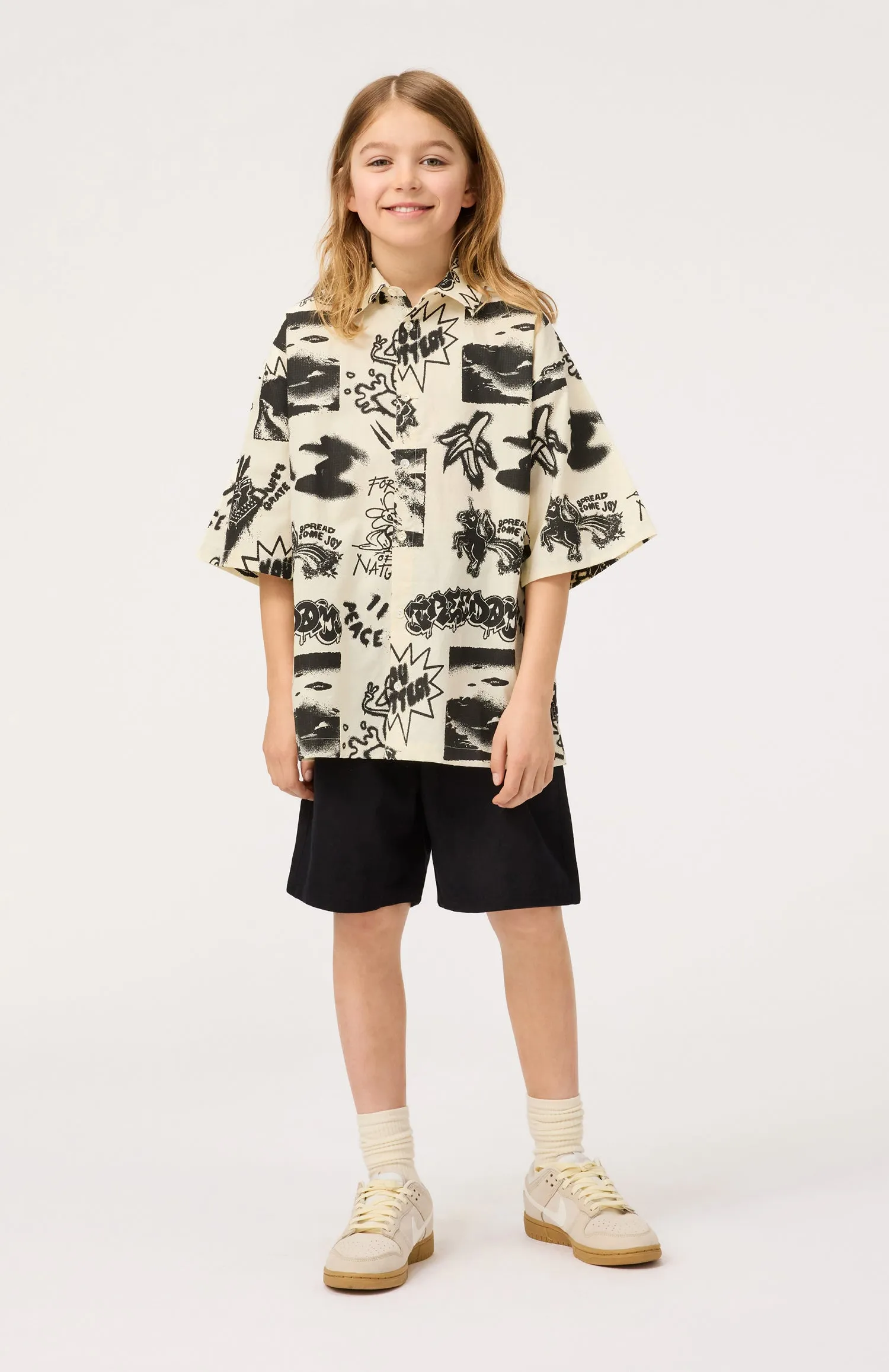 Amal Black Shorts