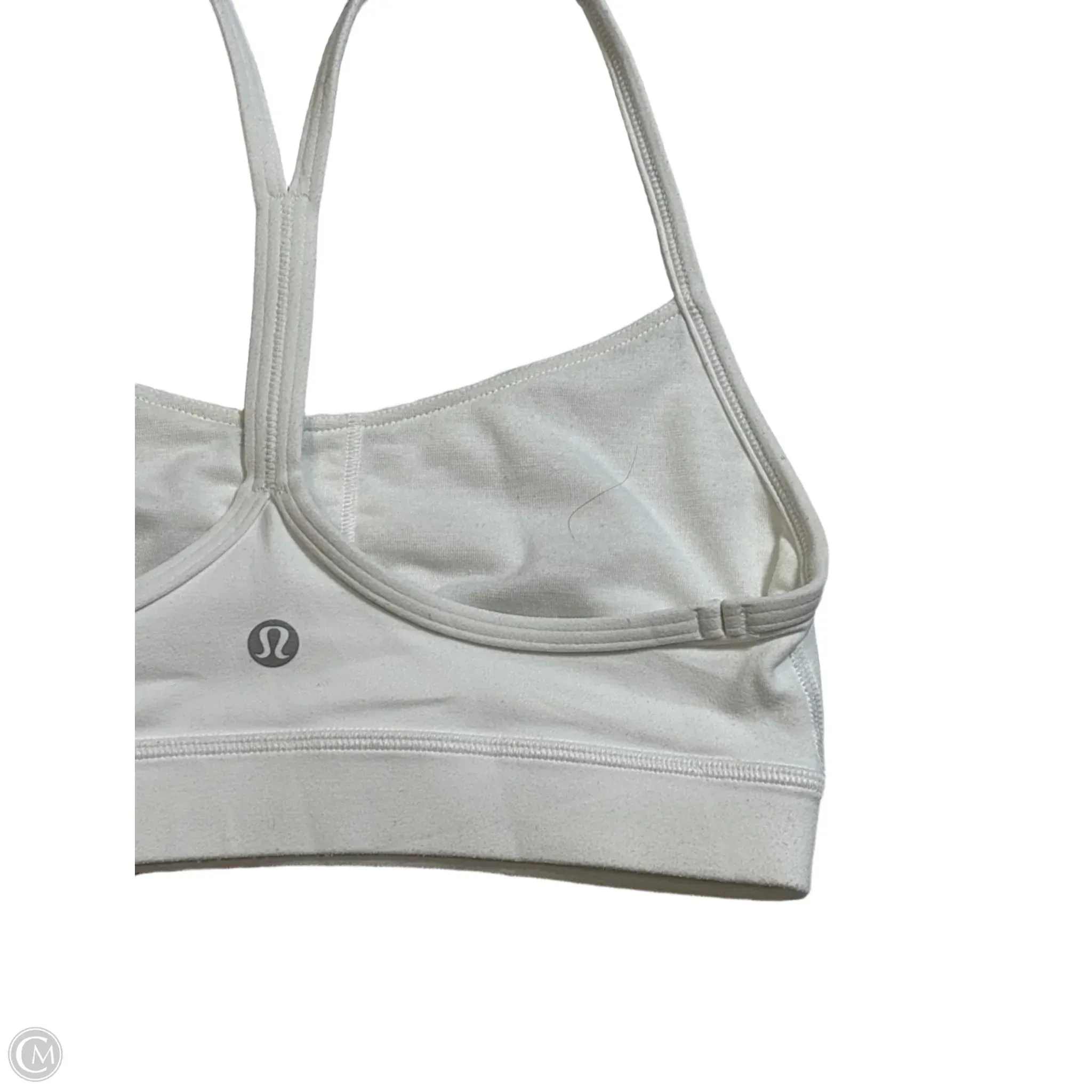 Athletic Bra By Lululemon In White. Size: 2