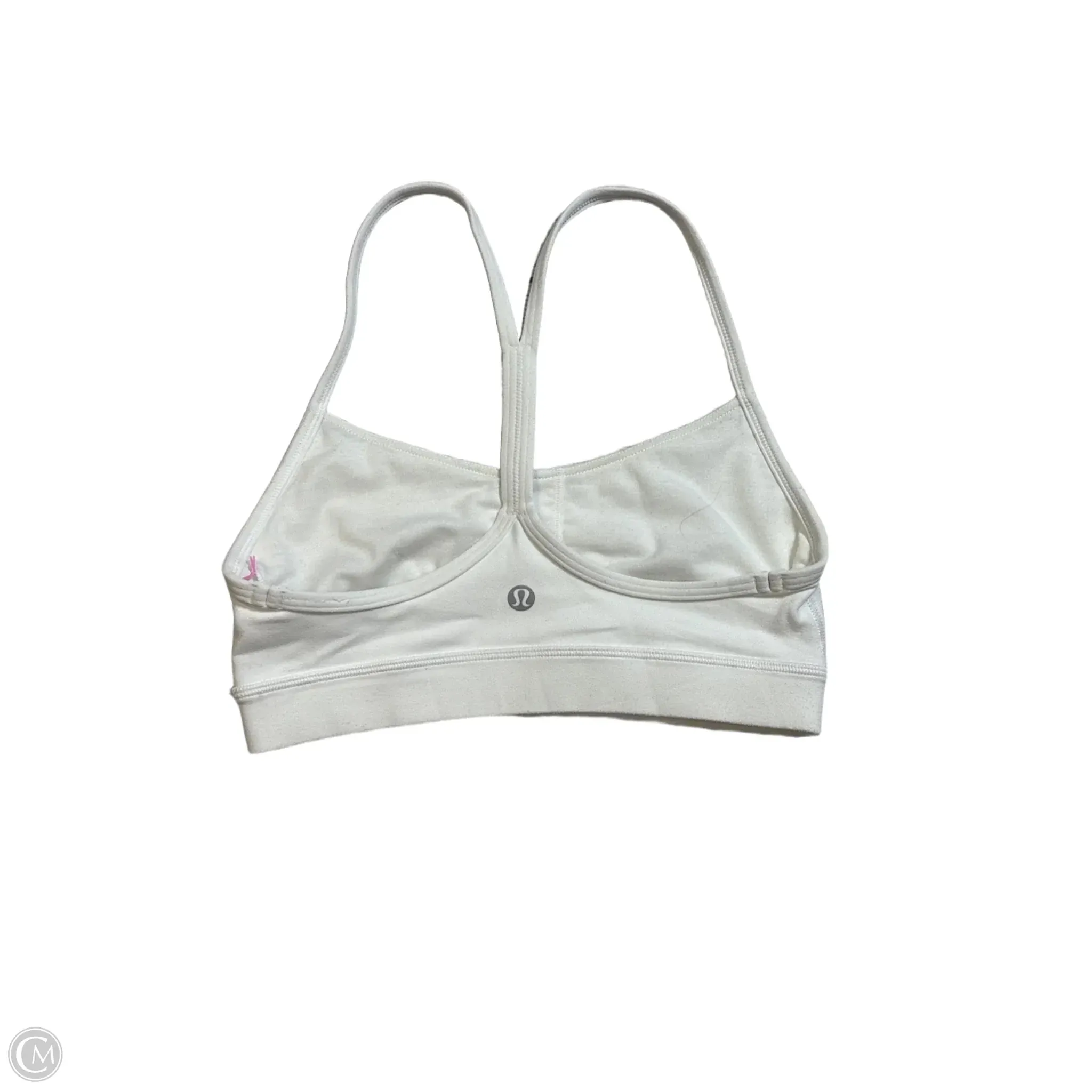Athletic Bra By Lululemon In White. Size: 2