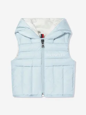 Baby Boys Down Padded Nerville Gilet in Blue