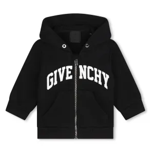 Black Cardigan Zip-Up Jacket