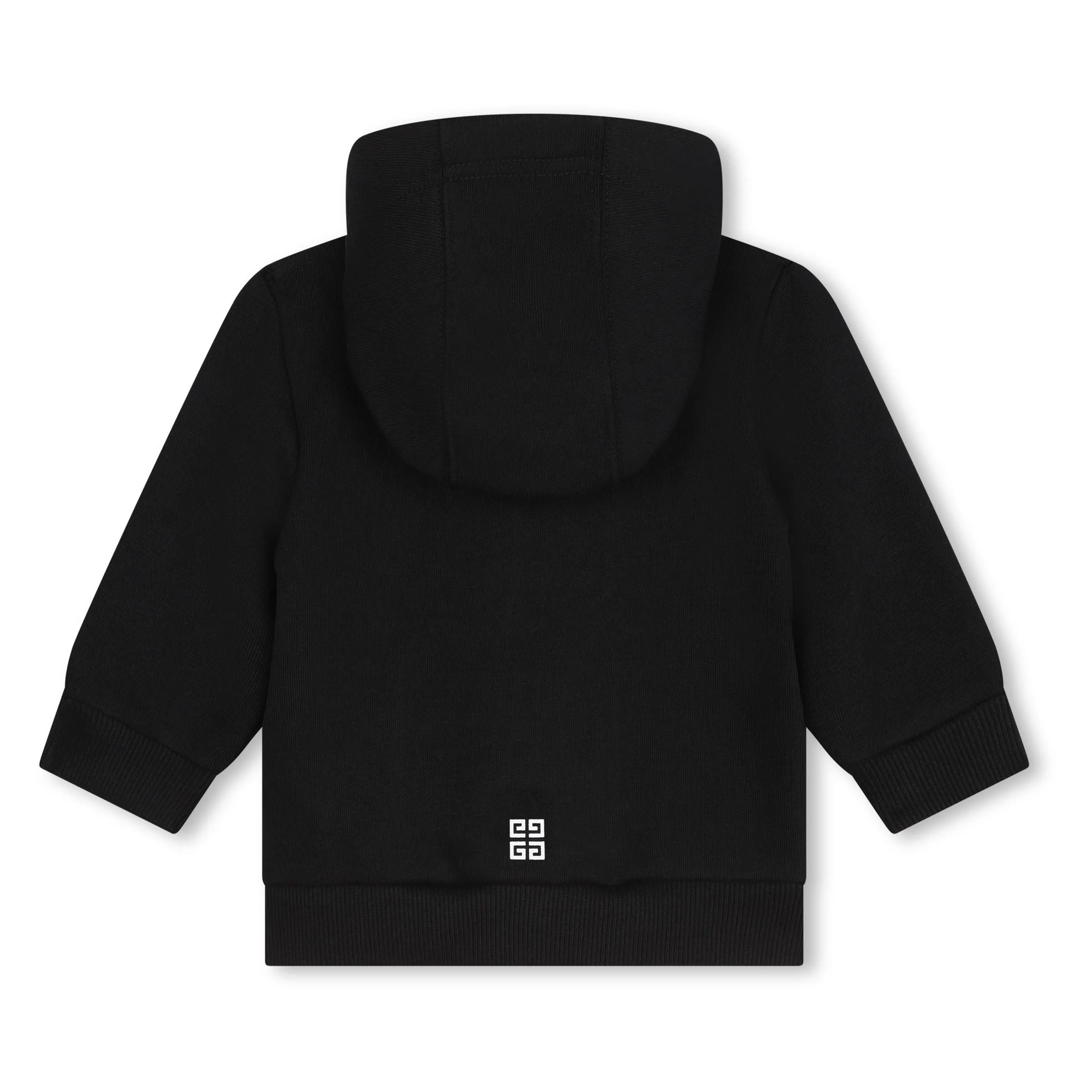 Black Cardigan Zip-Up Jacket