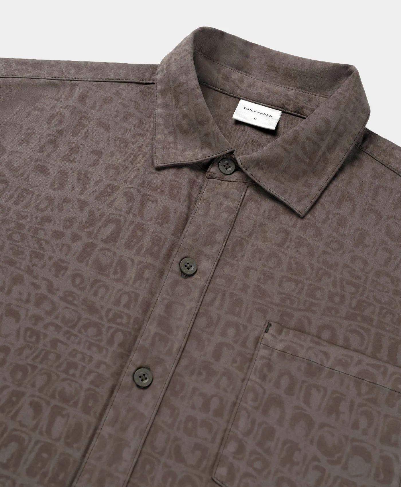 Black Oyster Digital Croc Shirt