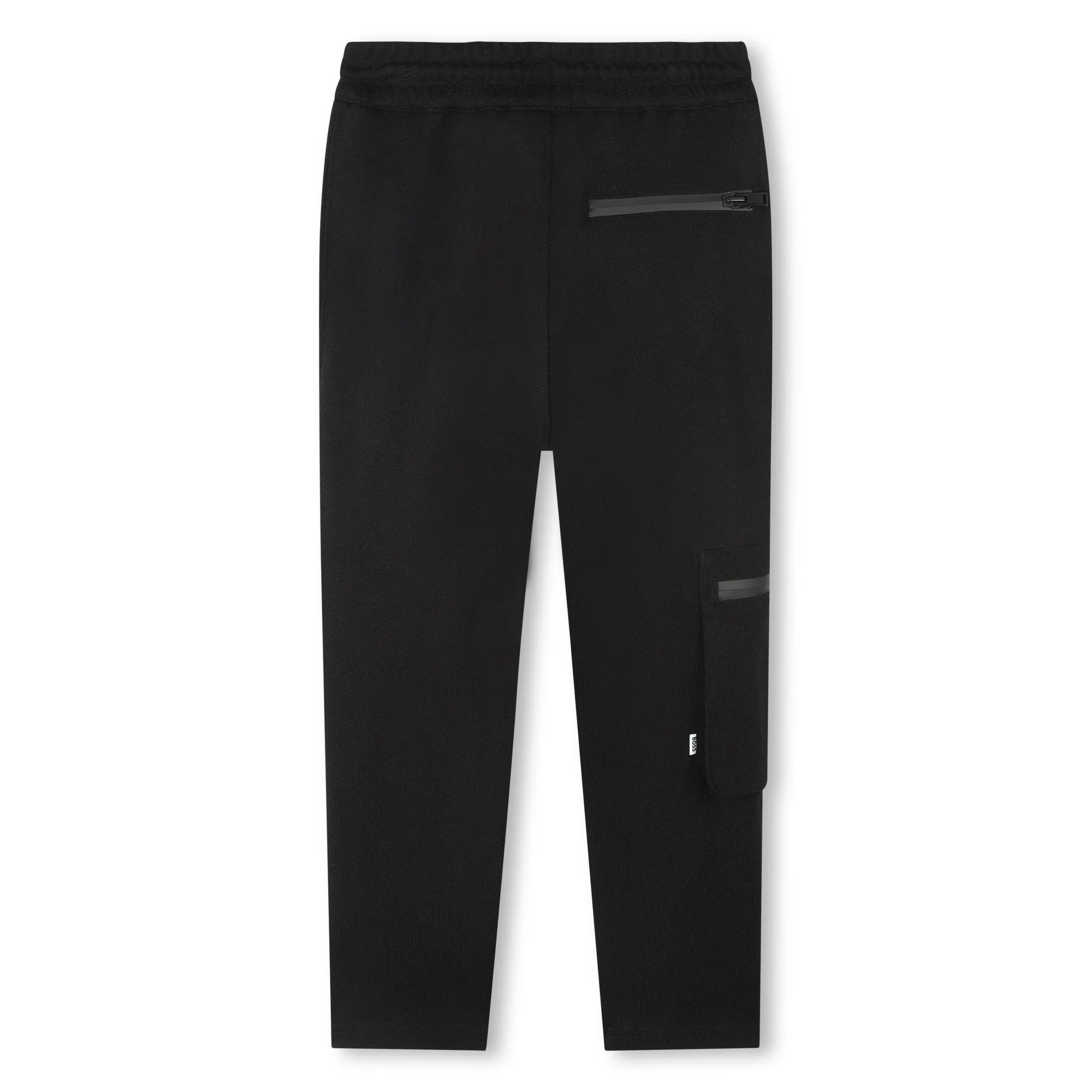 Black Viscose Joggers