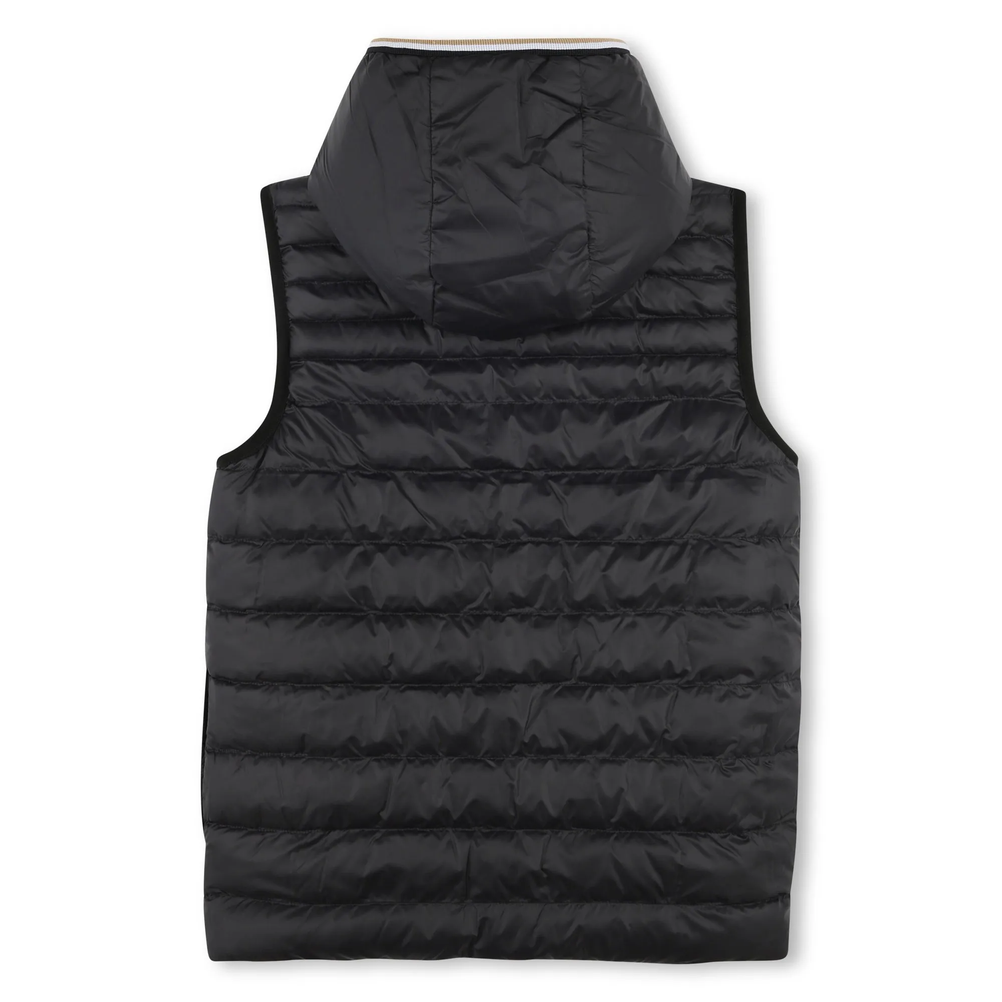 Blue Reversible Logo Puffer Vest