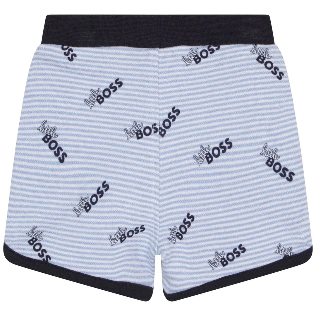 Blue T-Shirt & Shorts Set