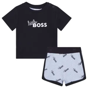 Blue T-Shirt & Shorts Set
