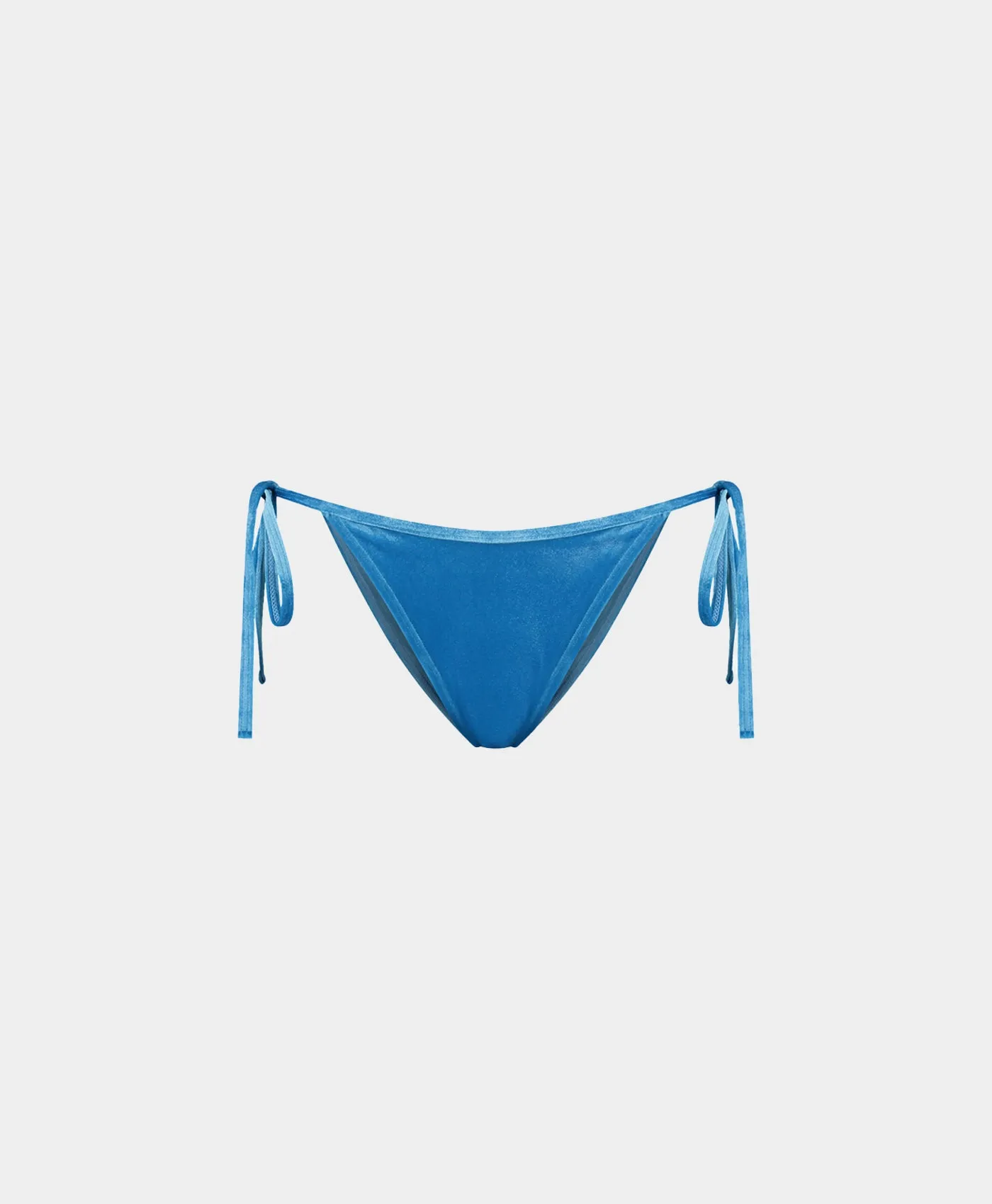 Blue Velvet Bikini Bottom