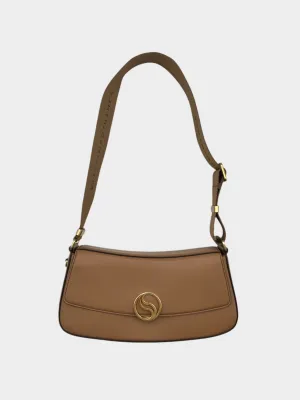 Borsa A Spalla In Alter Mat Marrone