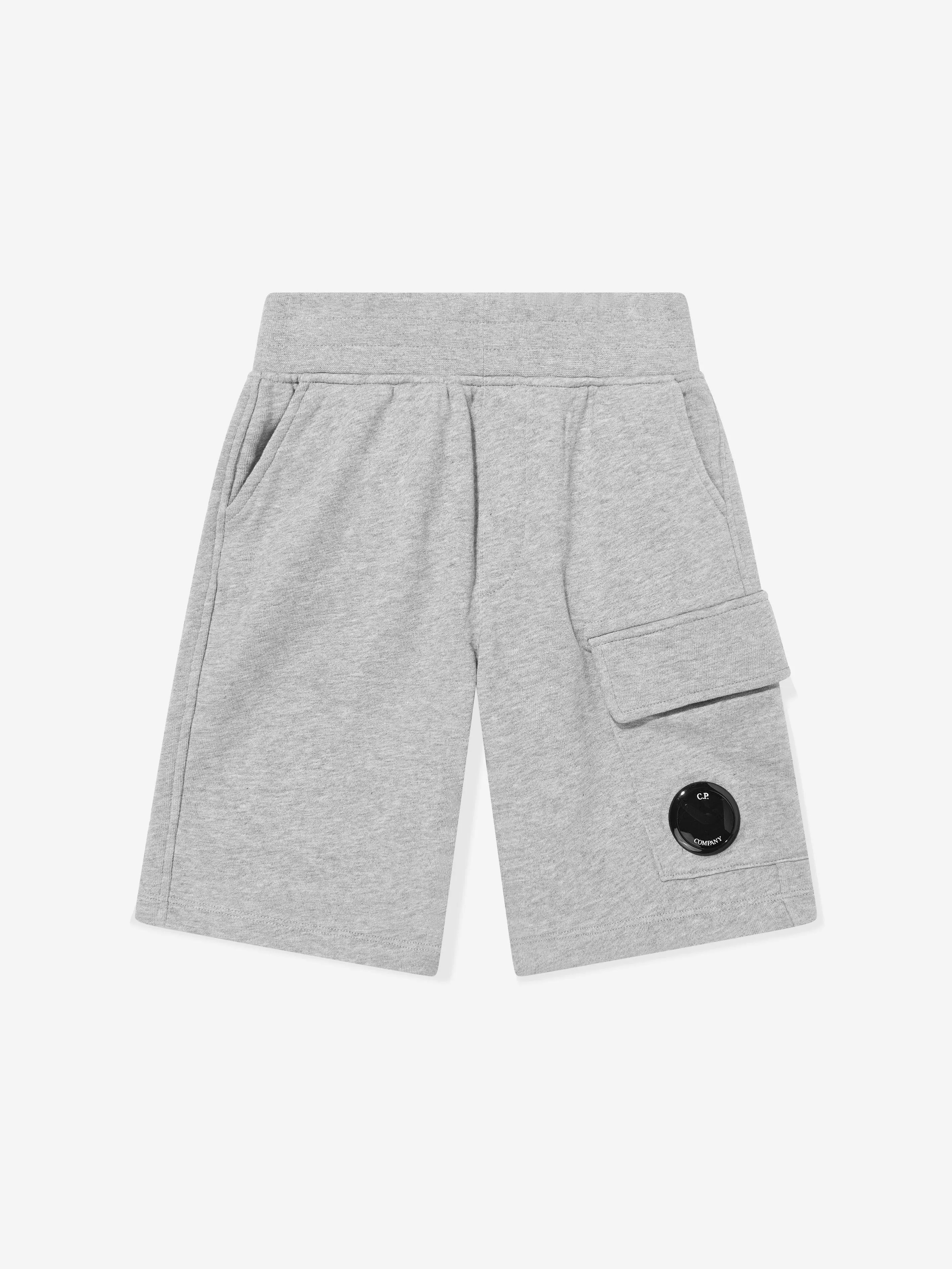 Boys Lens Pocket Shorts in Grey