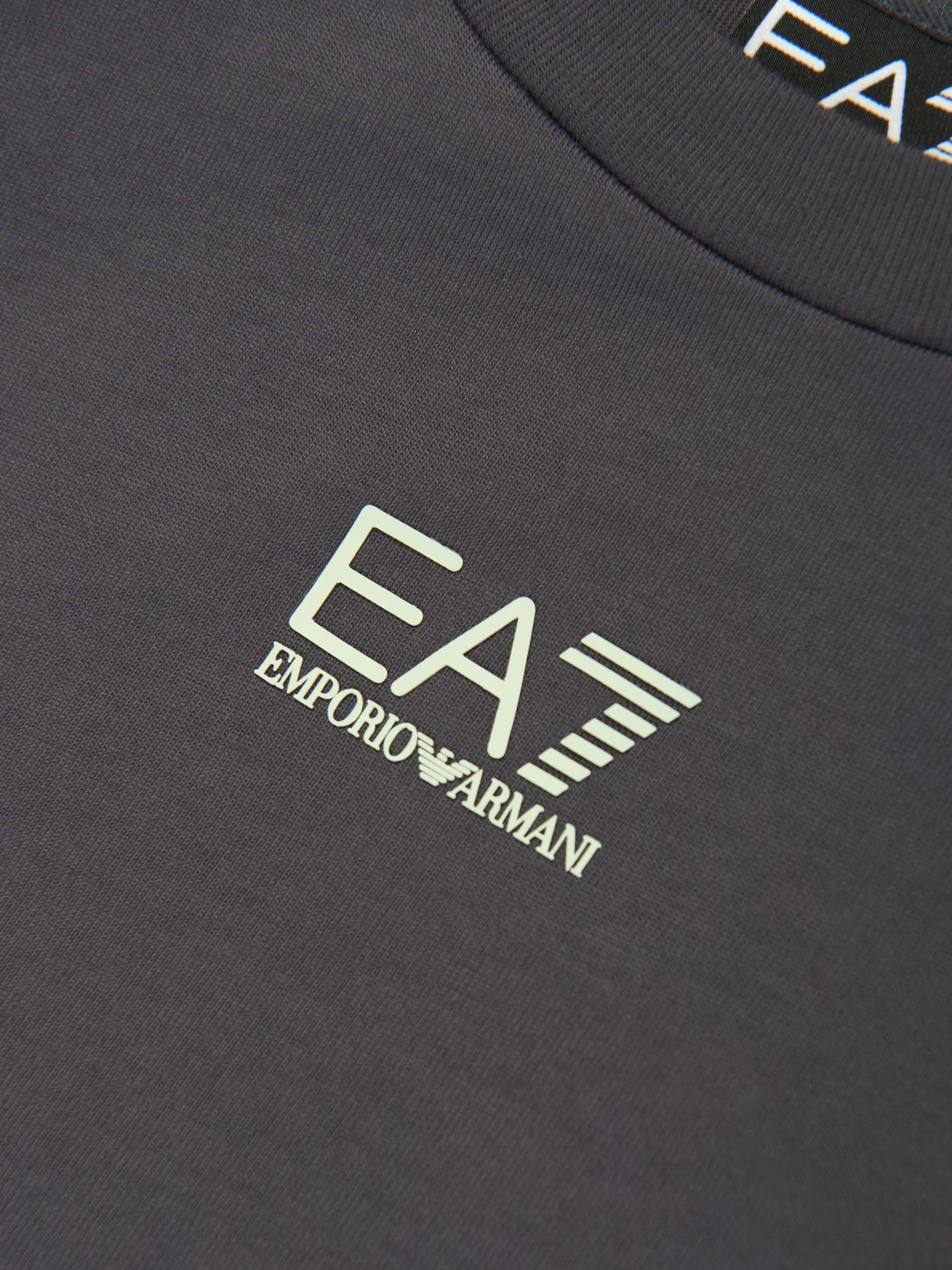 Boys Logo T-Shirt in Grey