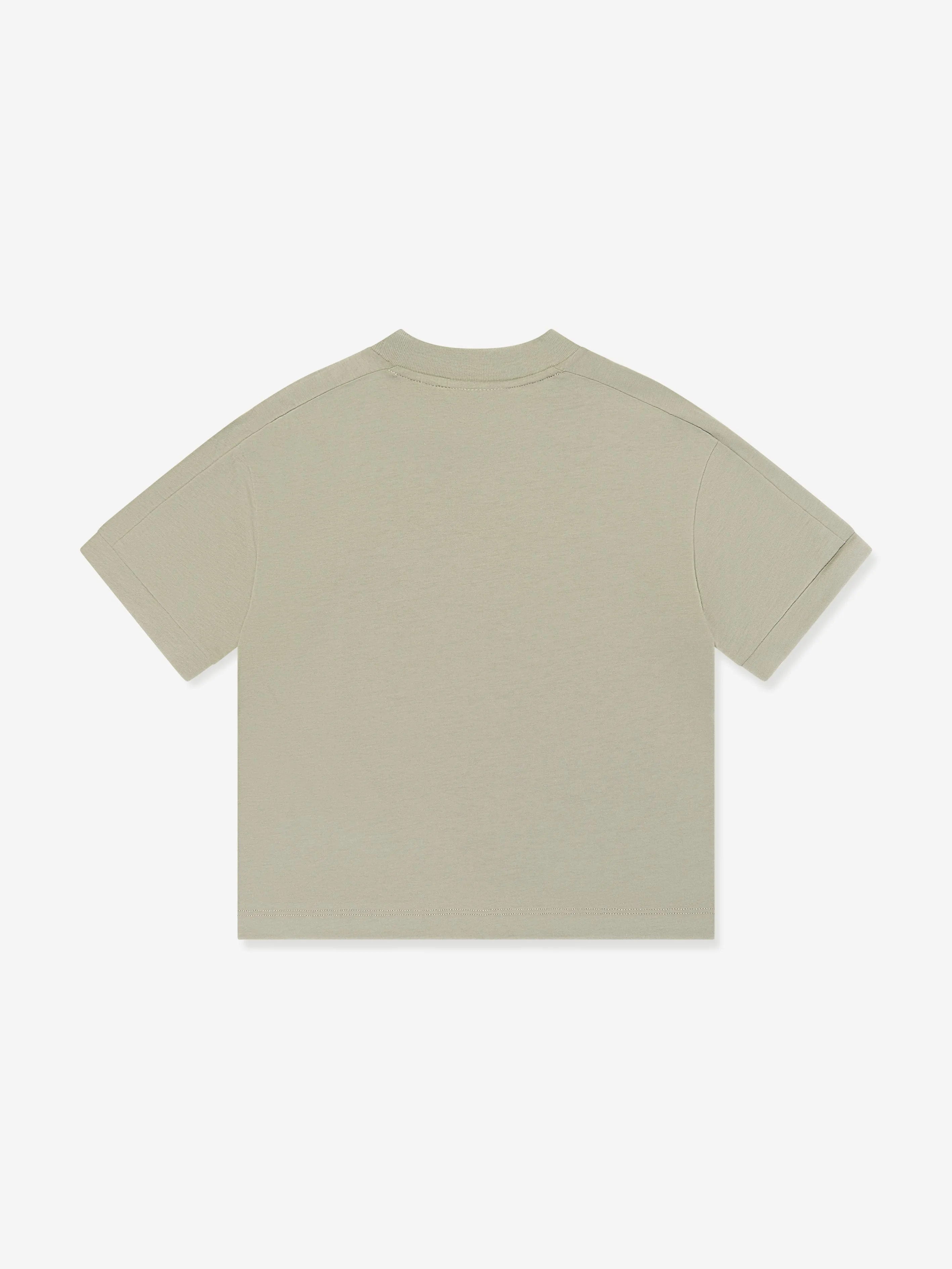 Boys Logo T-Shirt in Grey