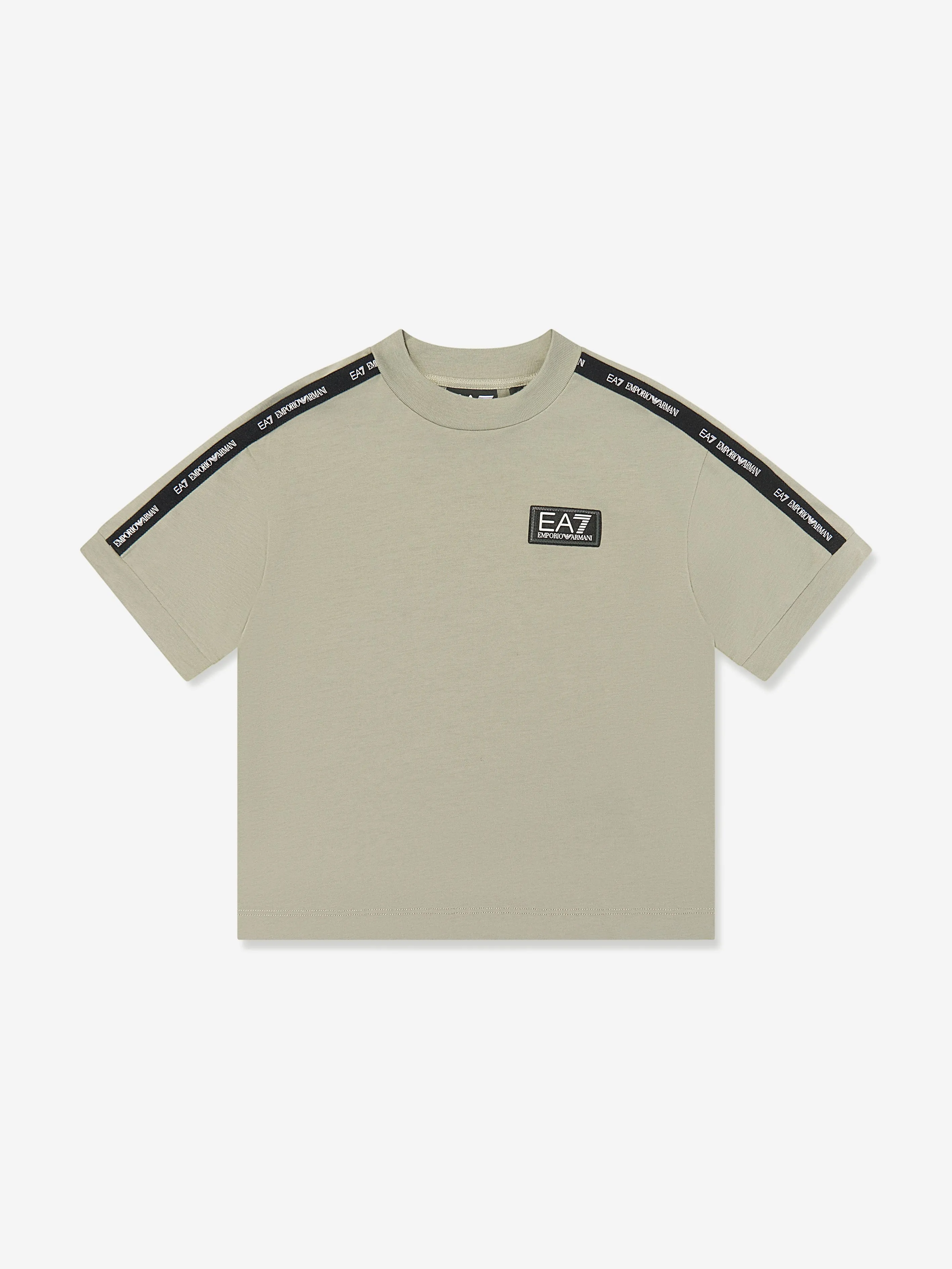 Boys Logo T-Shirt in Grey
