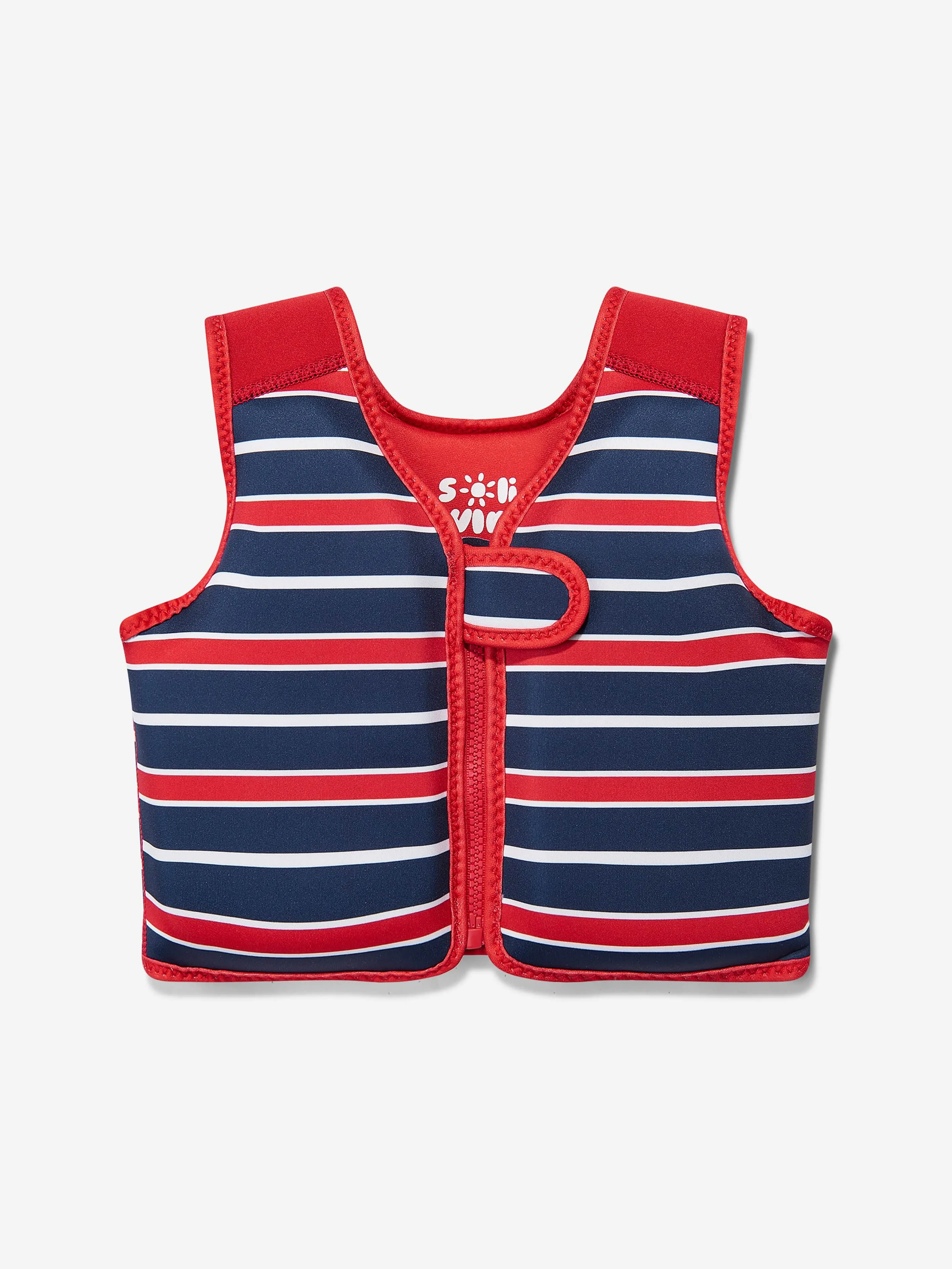 Boys Striped Float Jacket in Red (UPF50 )