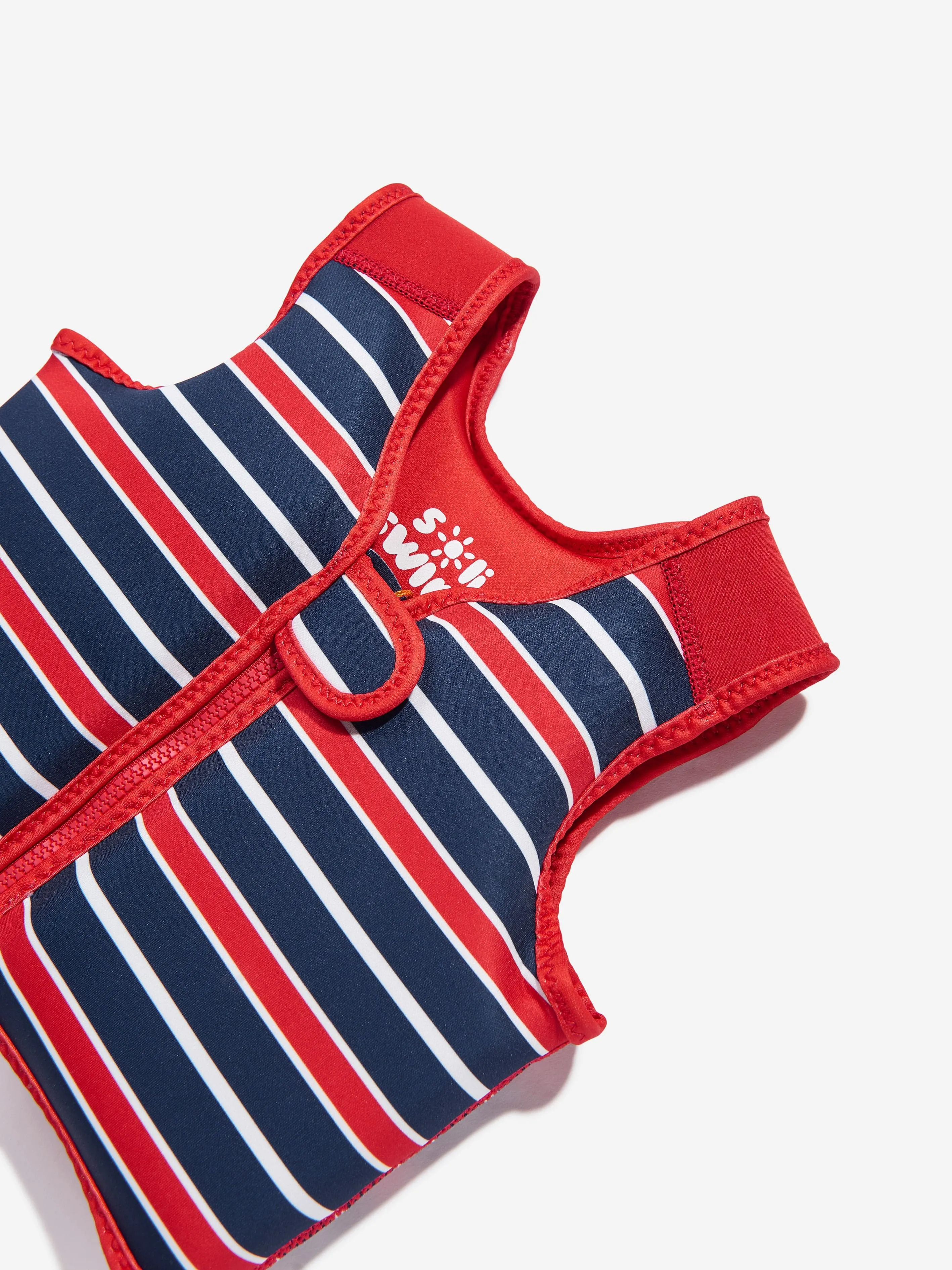 Boys Striped Float Jacket in Red (UPF50 )
