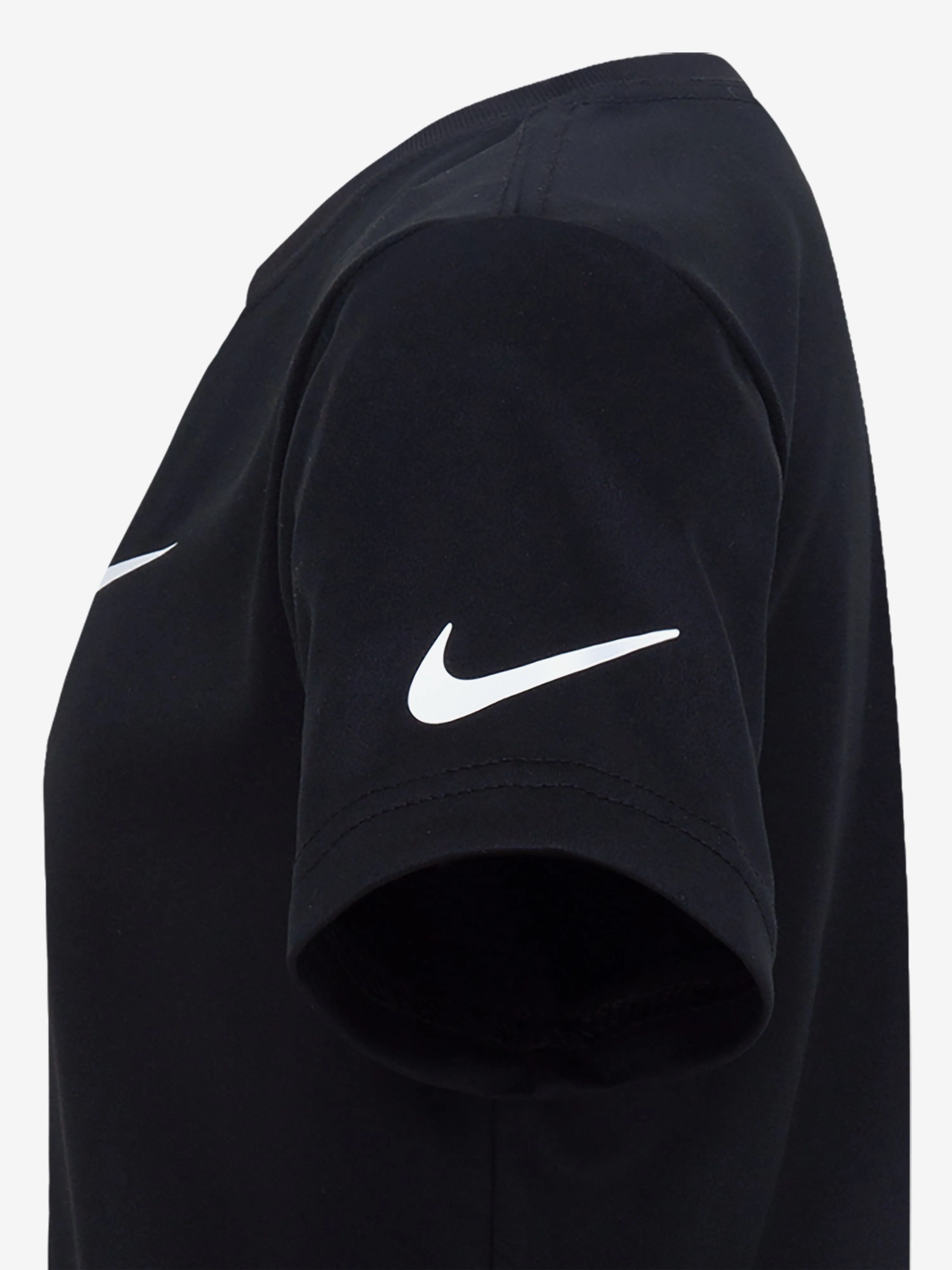 Boys Swoosh T-Shirt and Shorts Set in Grey