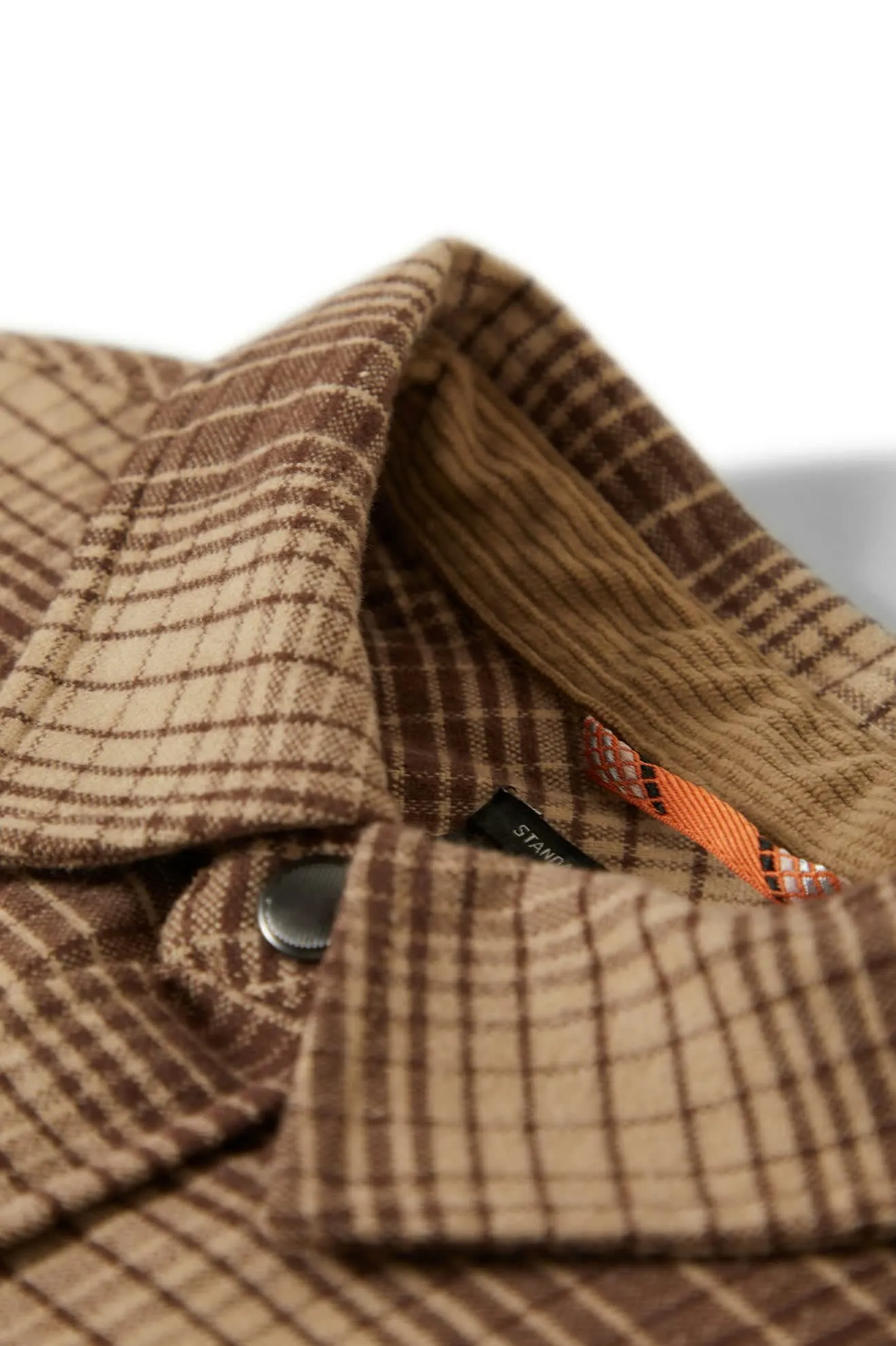 Builders Bowery Stretch Water Resistant L/S Flannel - Pine Needle/Sunbaked