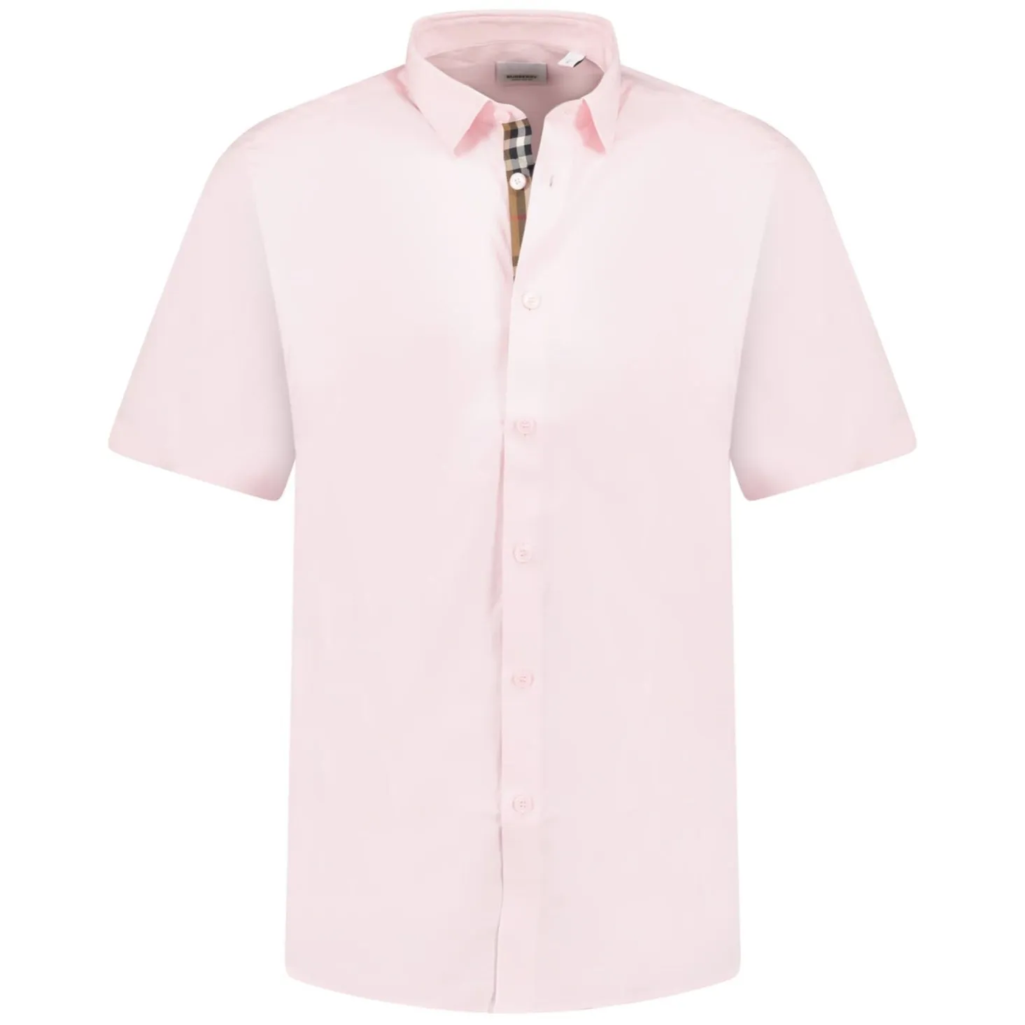 Burberry Pink Short Sleeved Shirt