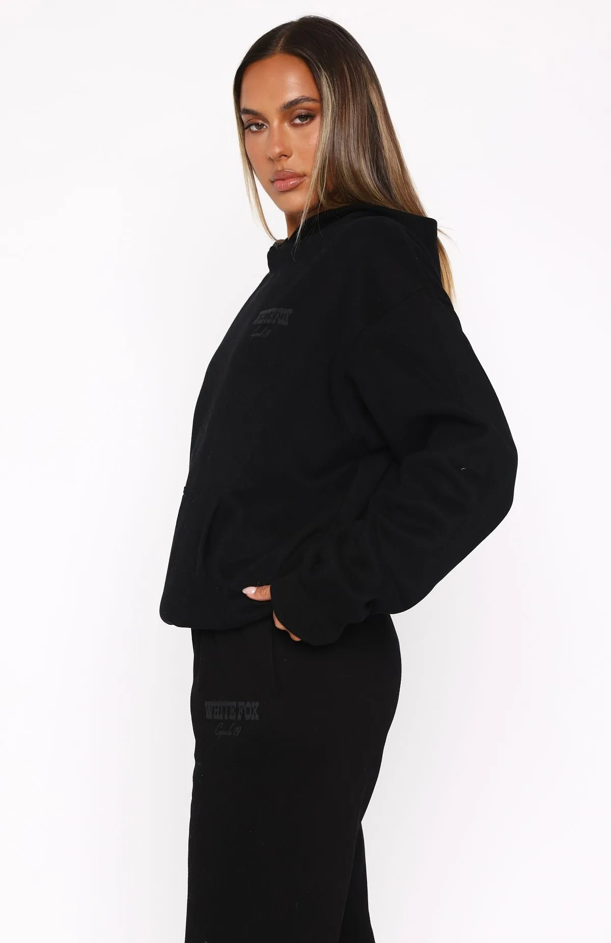 Capsule 9 Western Classic Oversized Hoodie Black