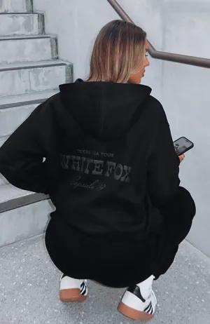 Capsule 9 Western Classic Oversized Hoodie Black