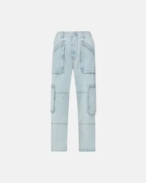 Cargo Loose Light Indigo