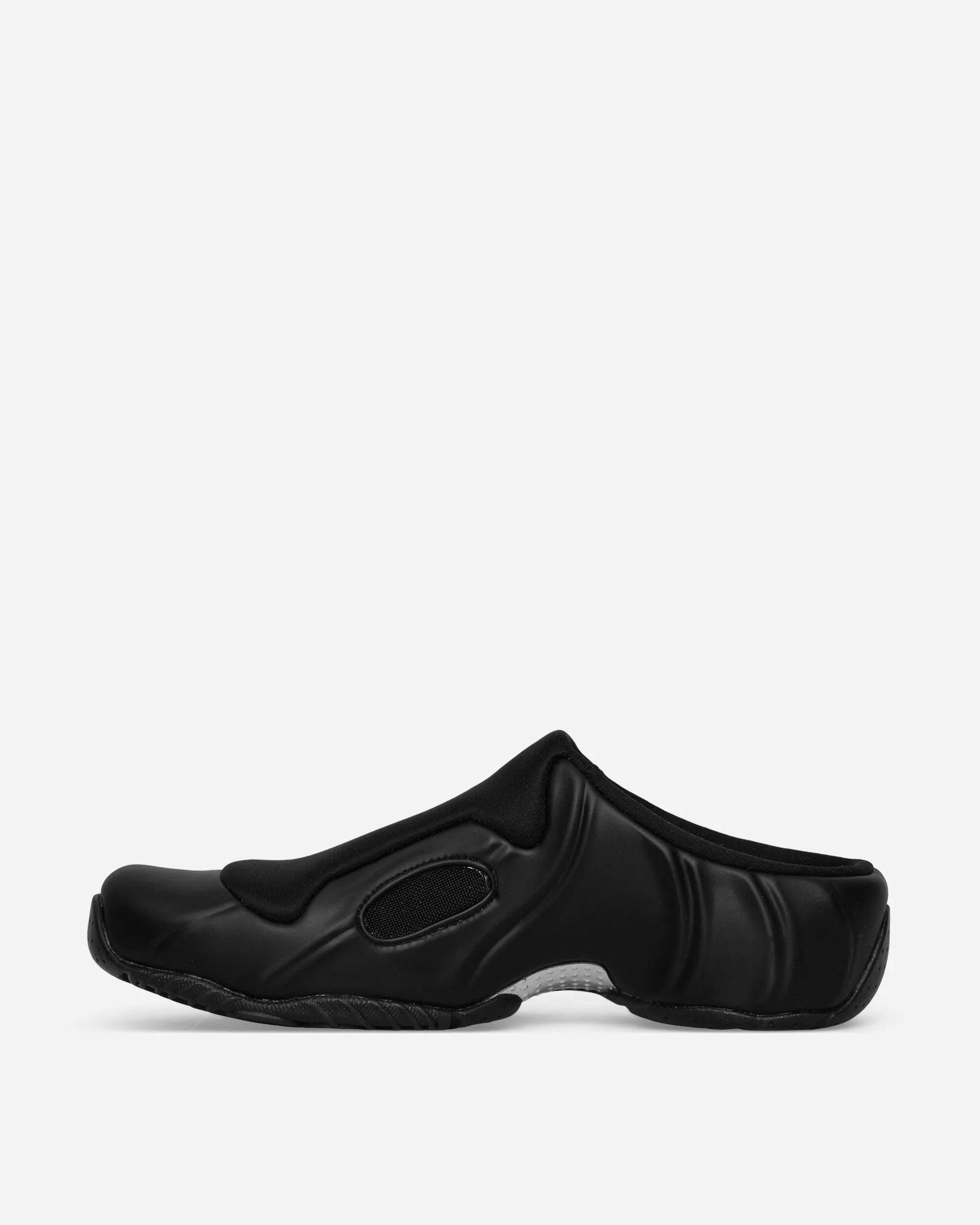 Clogposite Mules Black / Metallic Silver