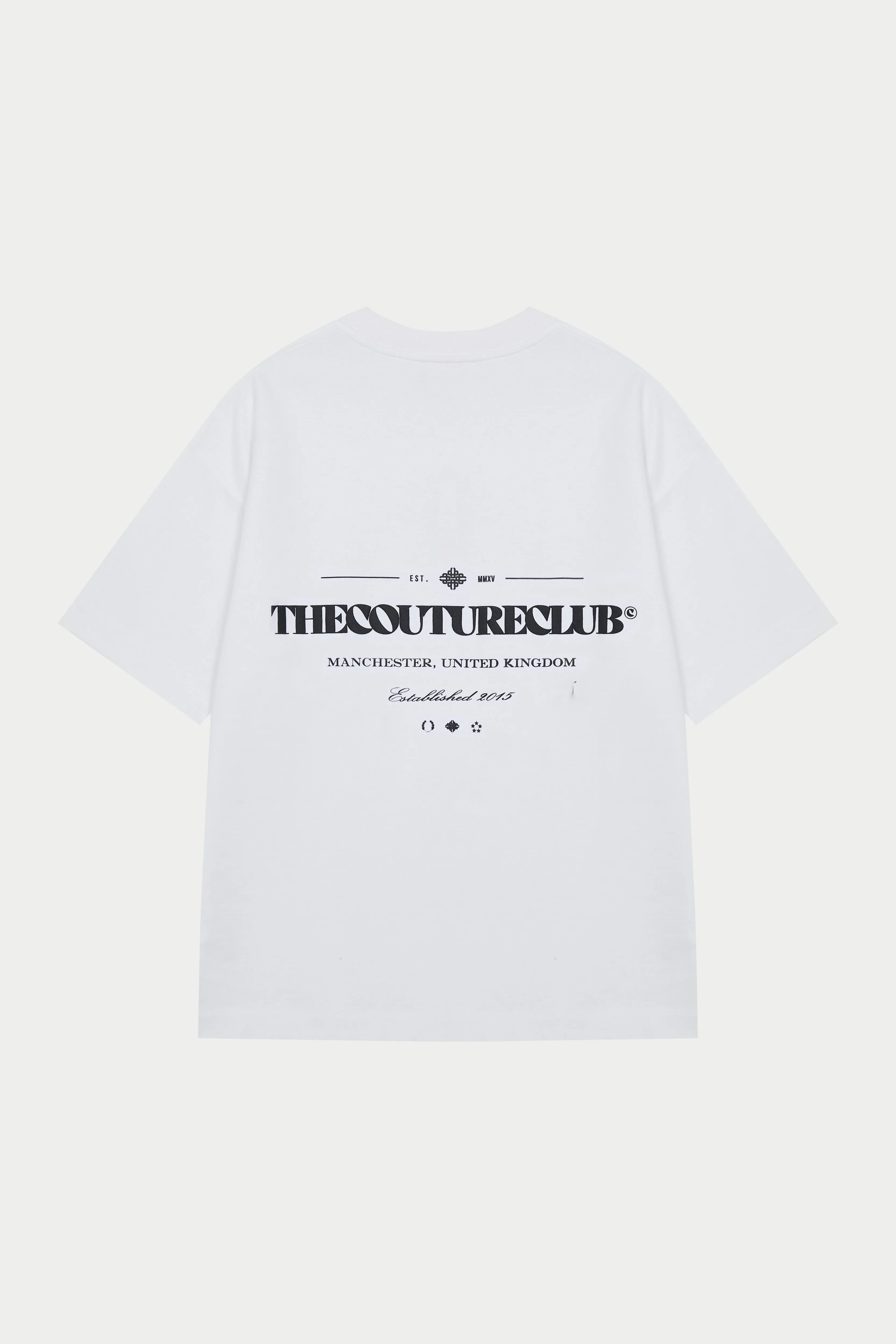 COPYRIGHT MULTI  GRAPHIC T-SHIRT - WHITE