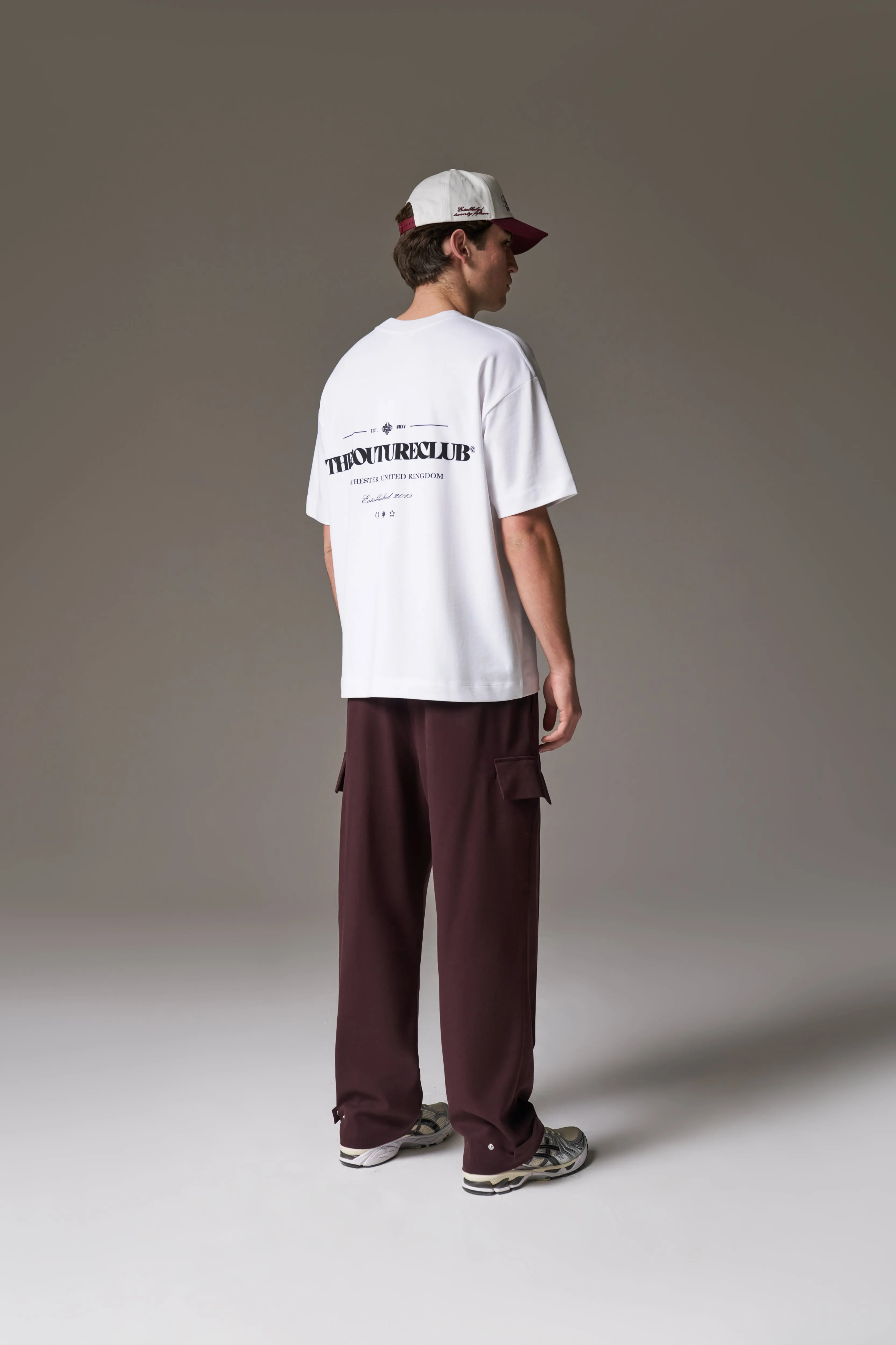 COPYRIGHT MULTI  GRAPHIC T-SHIRT - WHITE