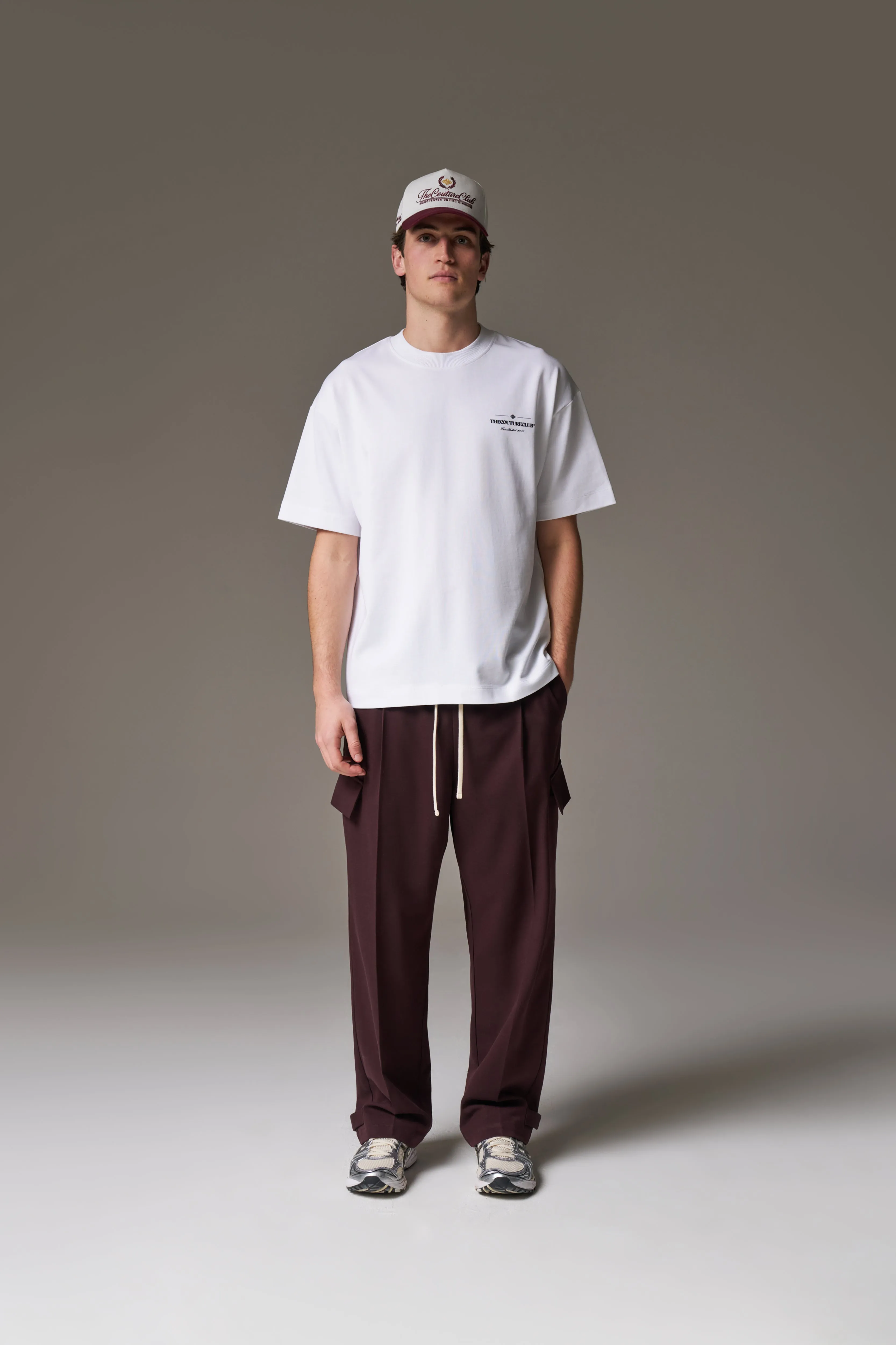 COPYRIGHT MULTI  GRAPHIC T-SHIRT - WHITE