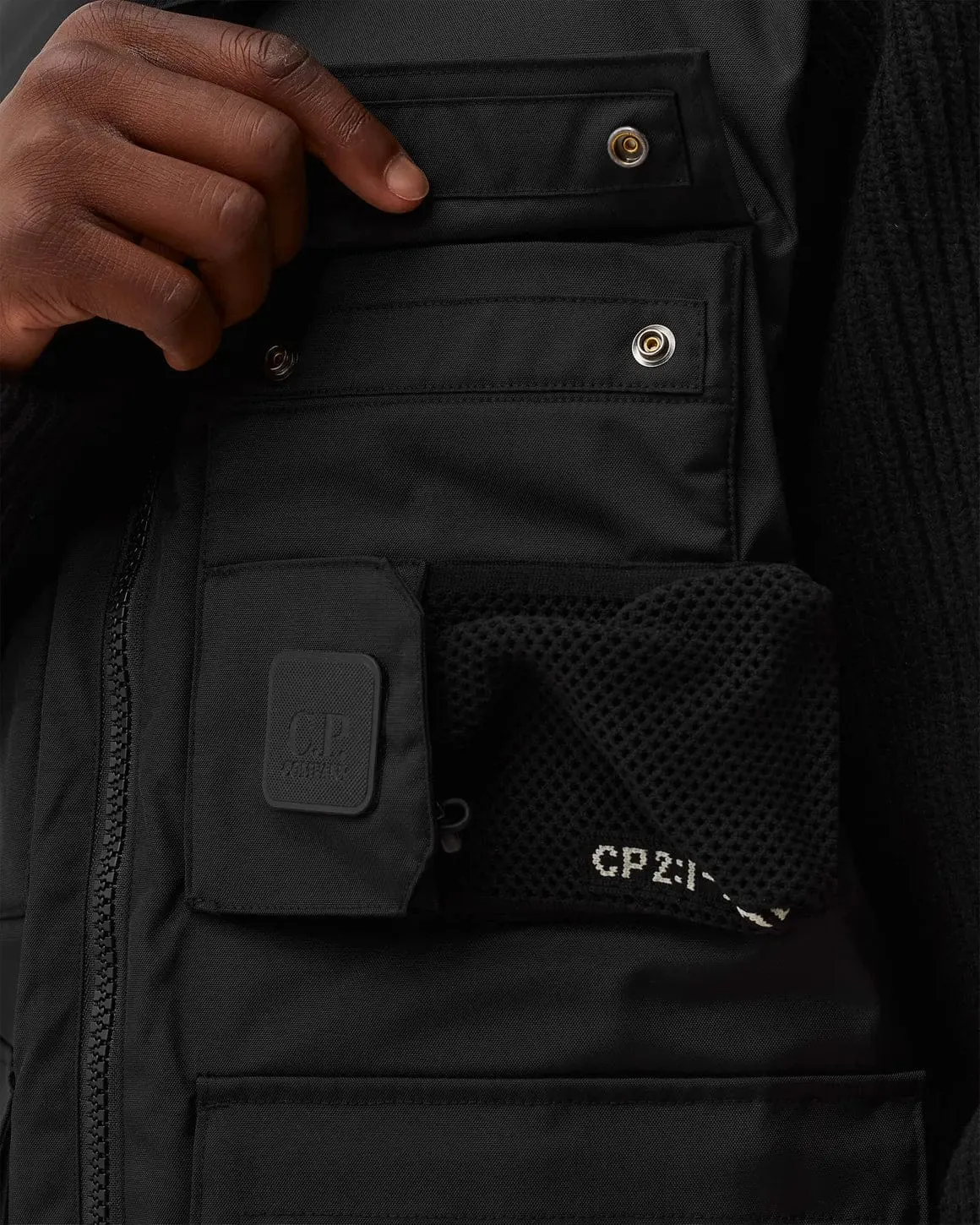 CP Company Metropolis Mixed Lambswool Jacket