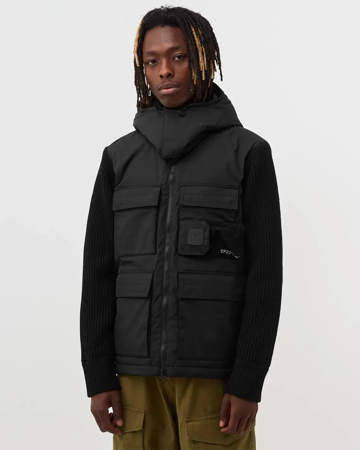 CP Company Metropolis Mixed Lambswool Jacket