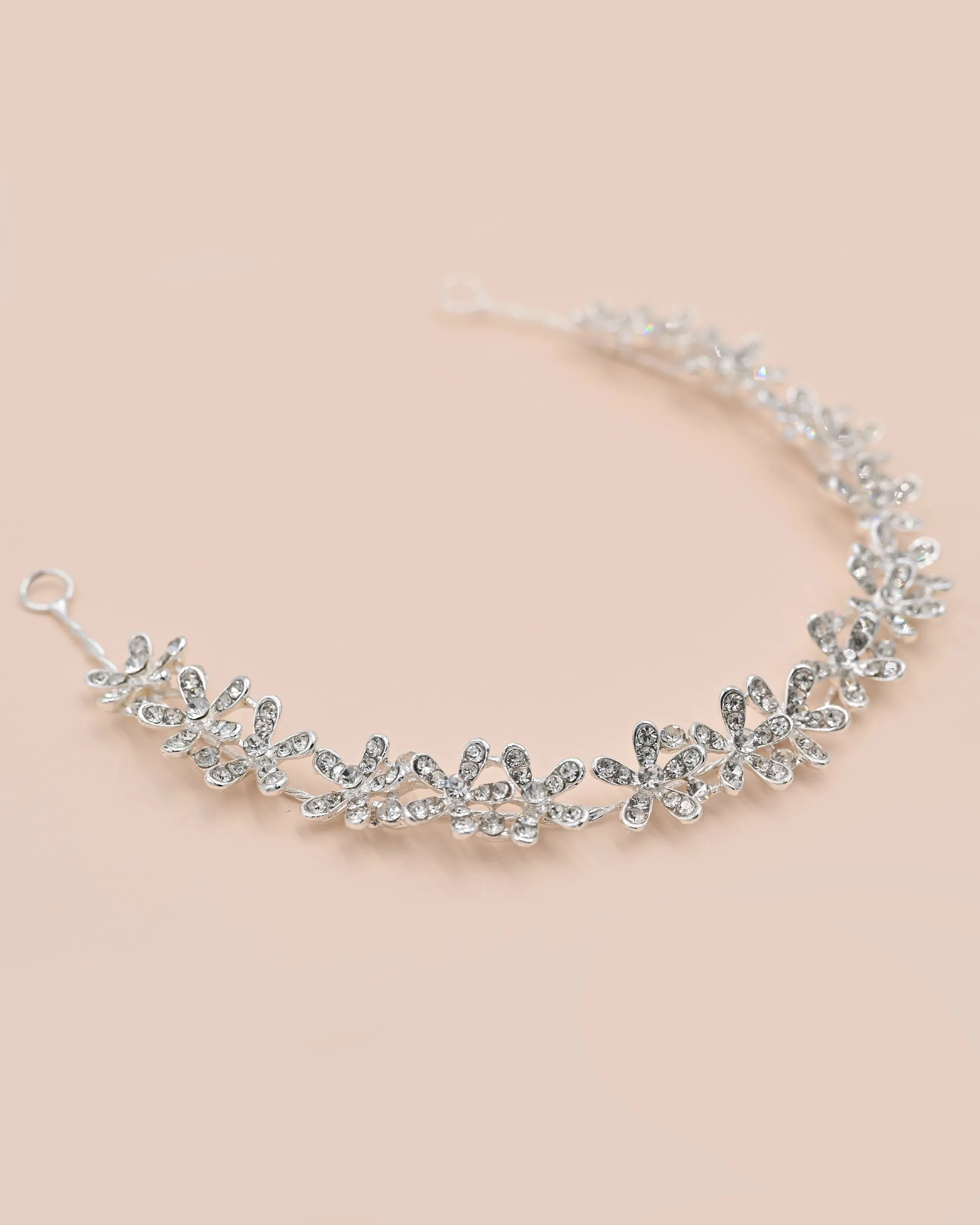 Crystal Flower Garland Hair Vine