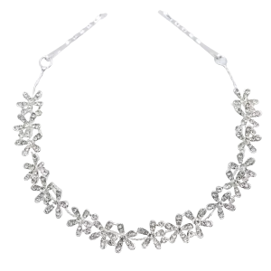 Crystal Flower Garland Hair Vine