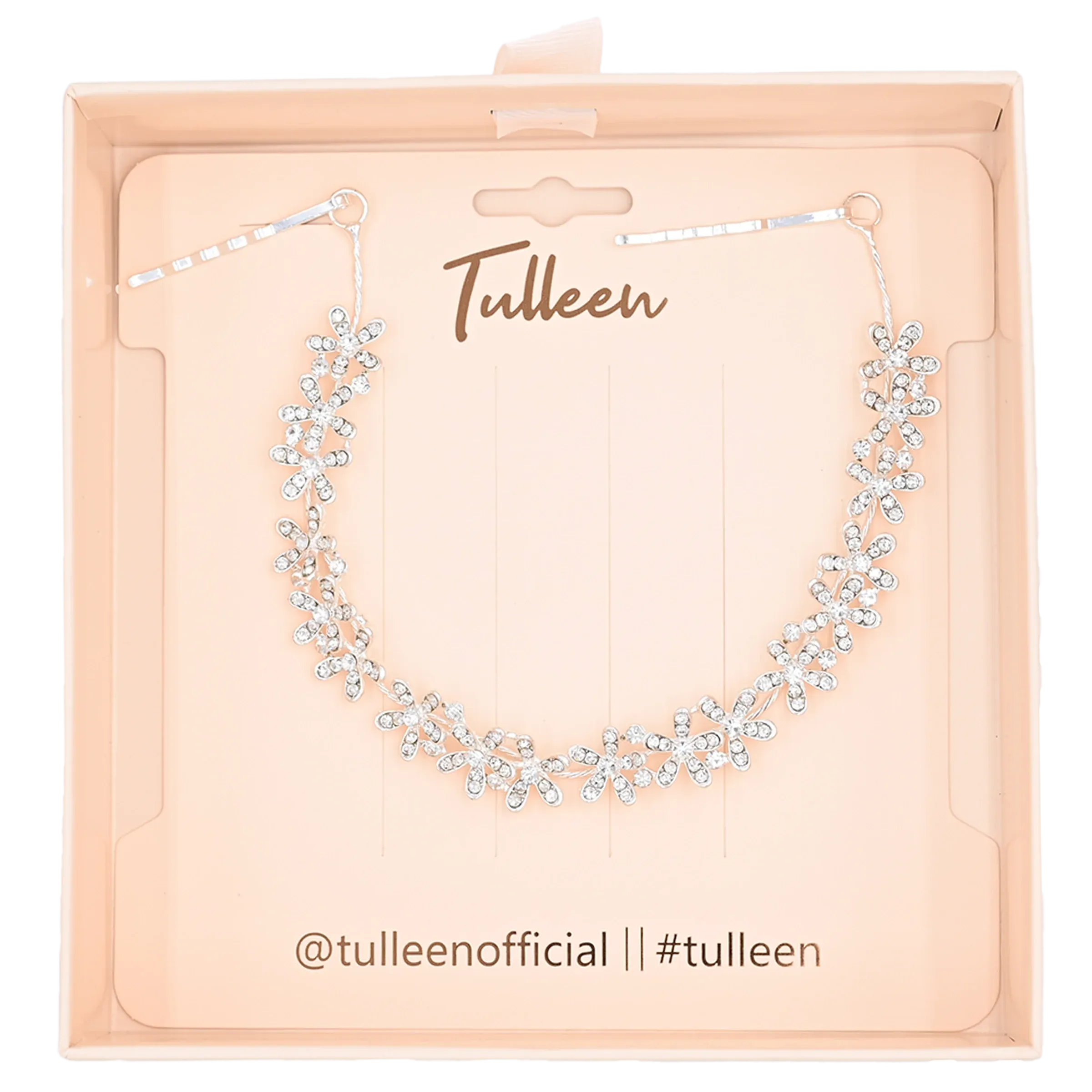 Crystal Flower Garland Hair Vine