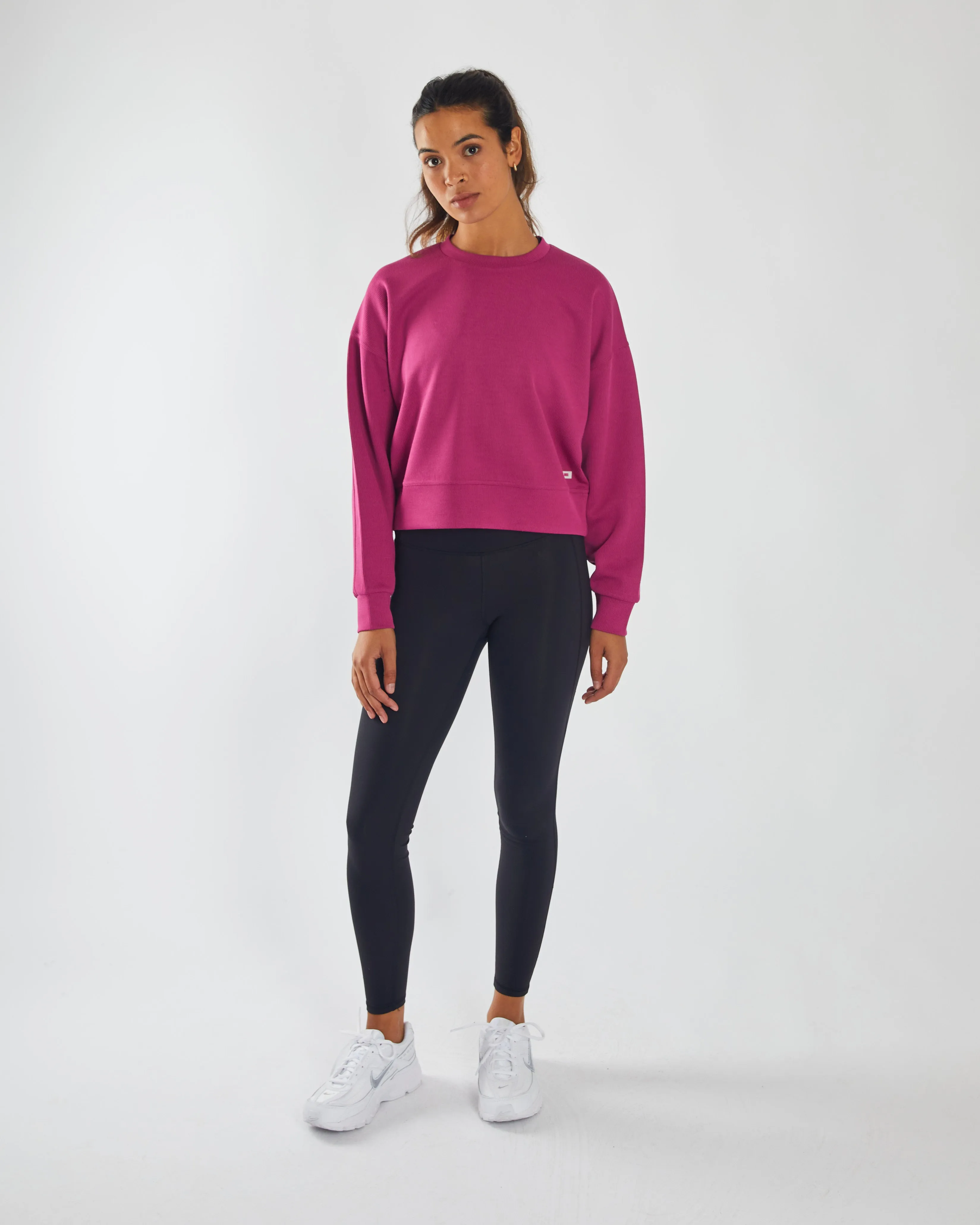 Ellie Sweatshirt Raspberry Rose