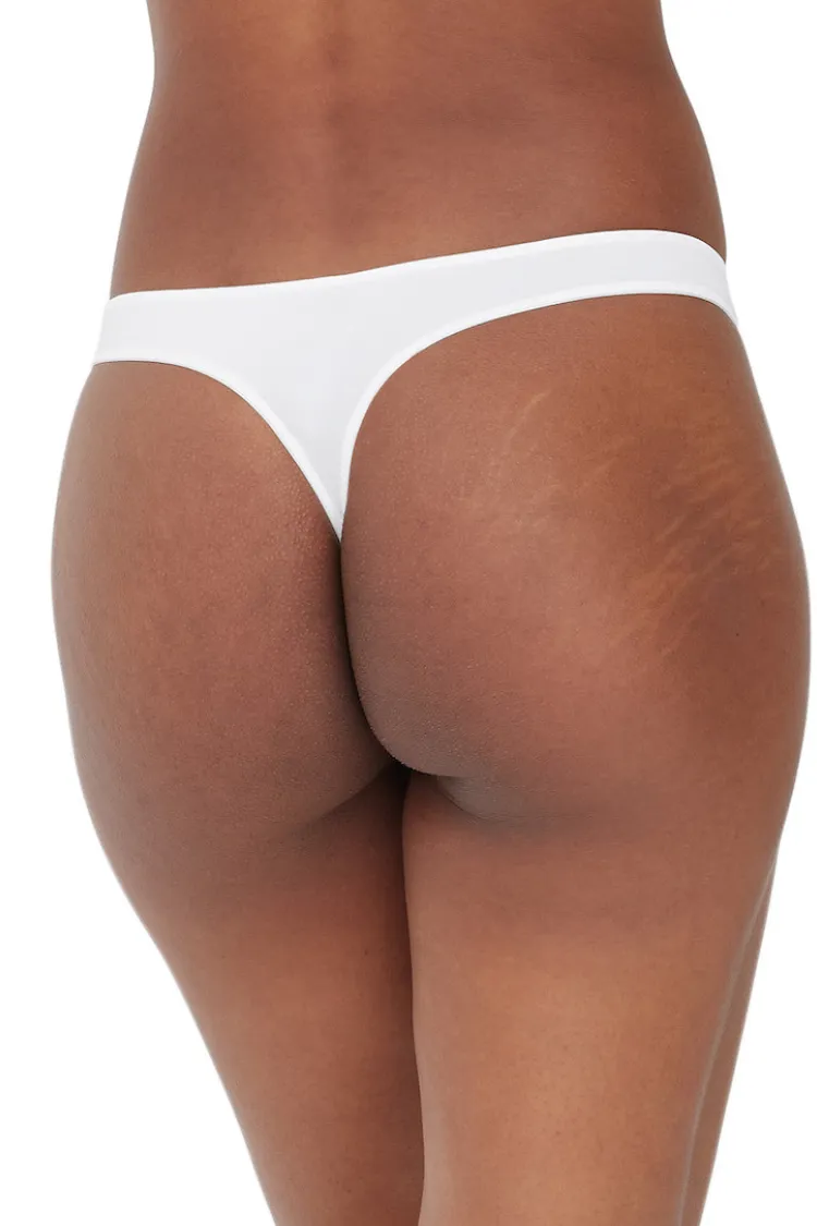 Entice Thong In White