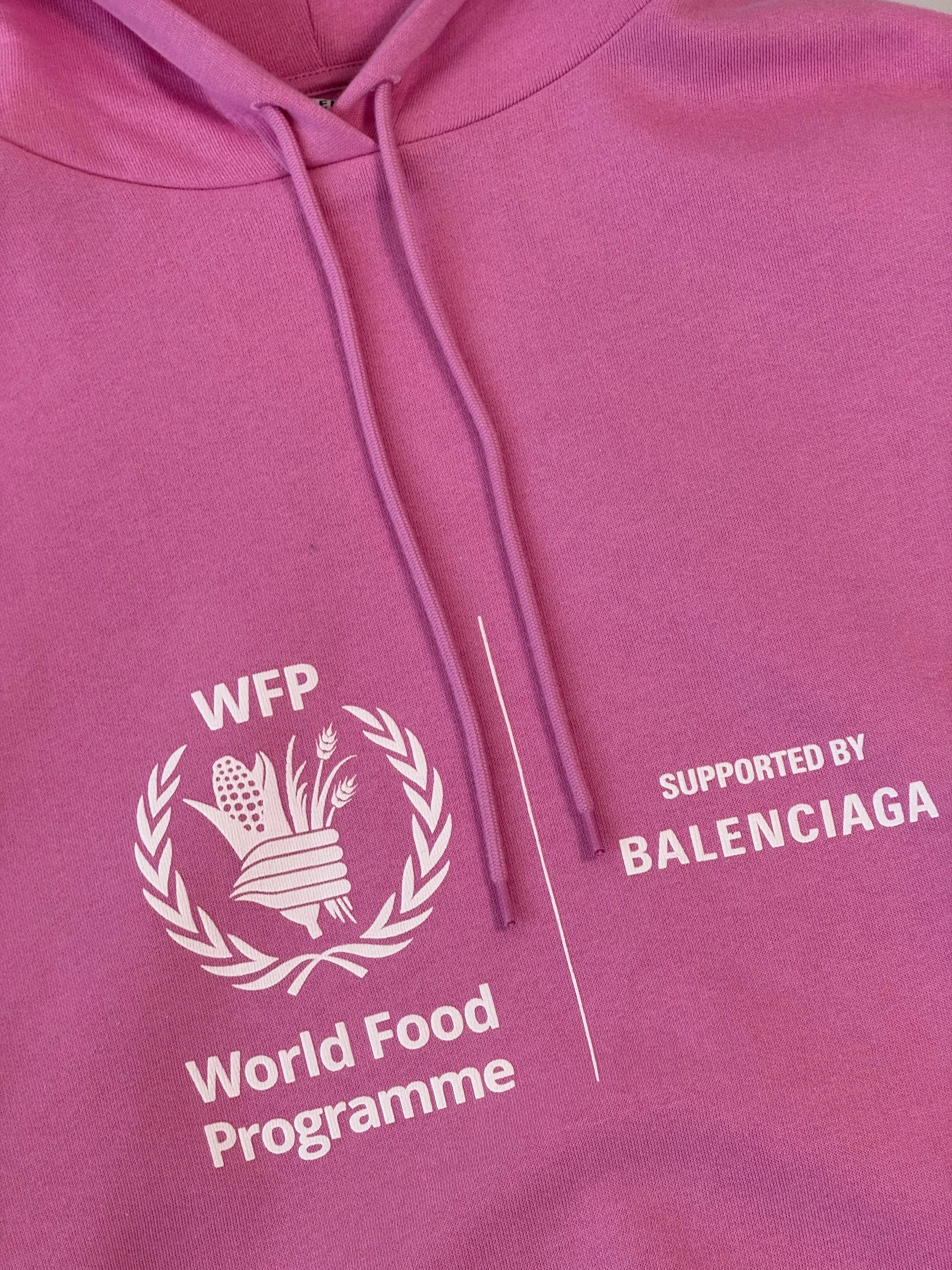 Felpa Rosa Oversize Con Logo