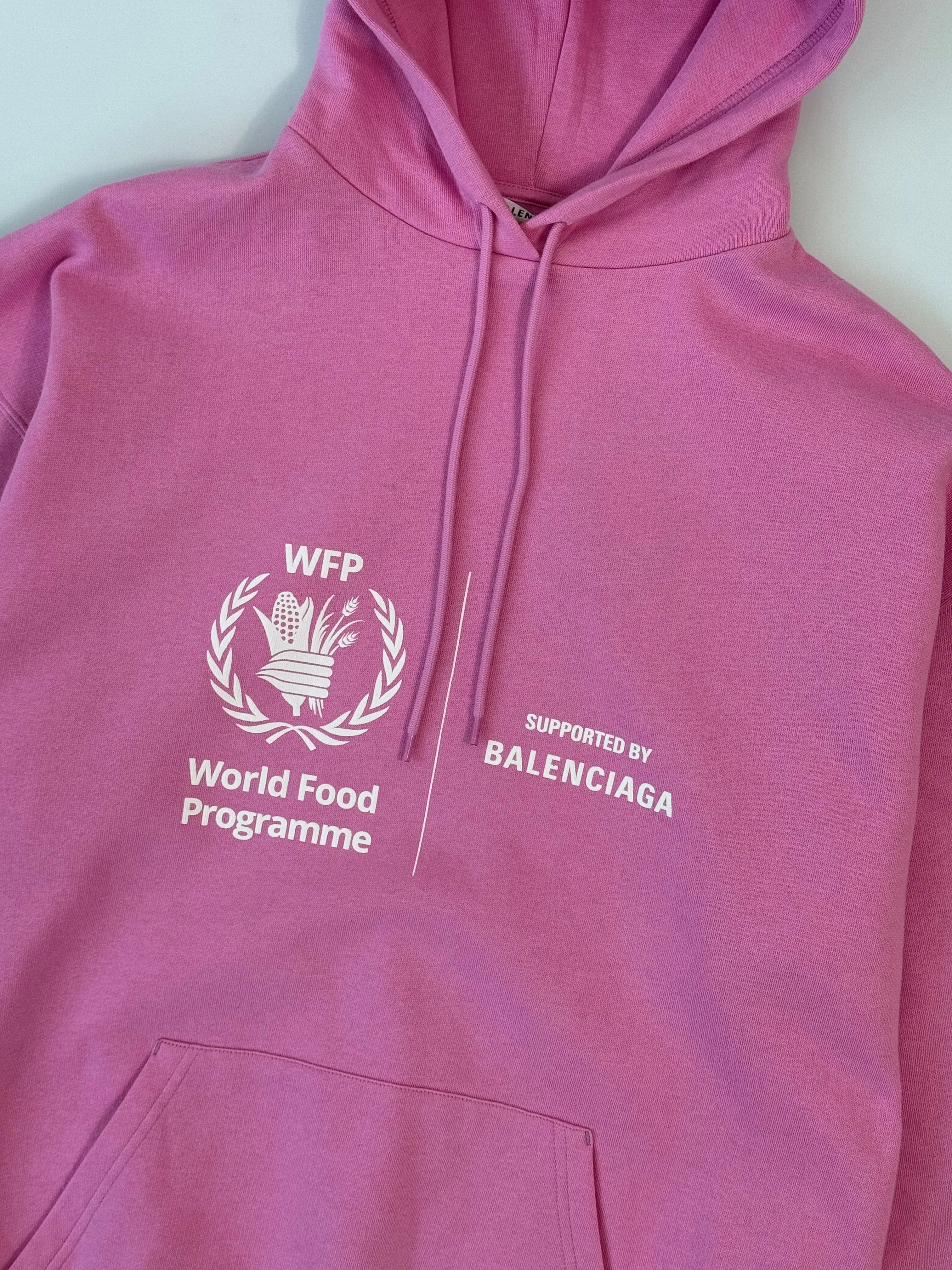 Felpa Rosa Oversize Con Logo