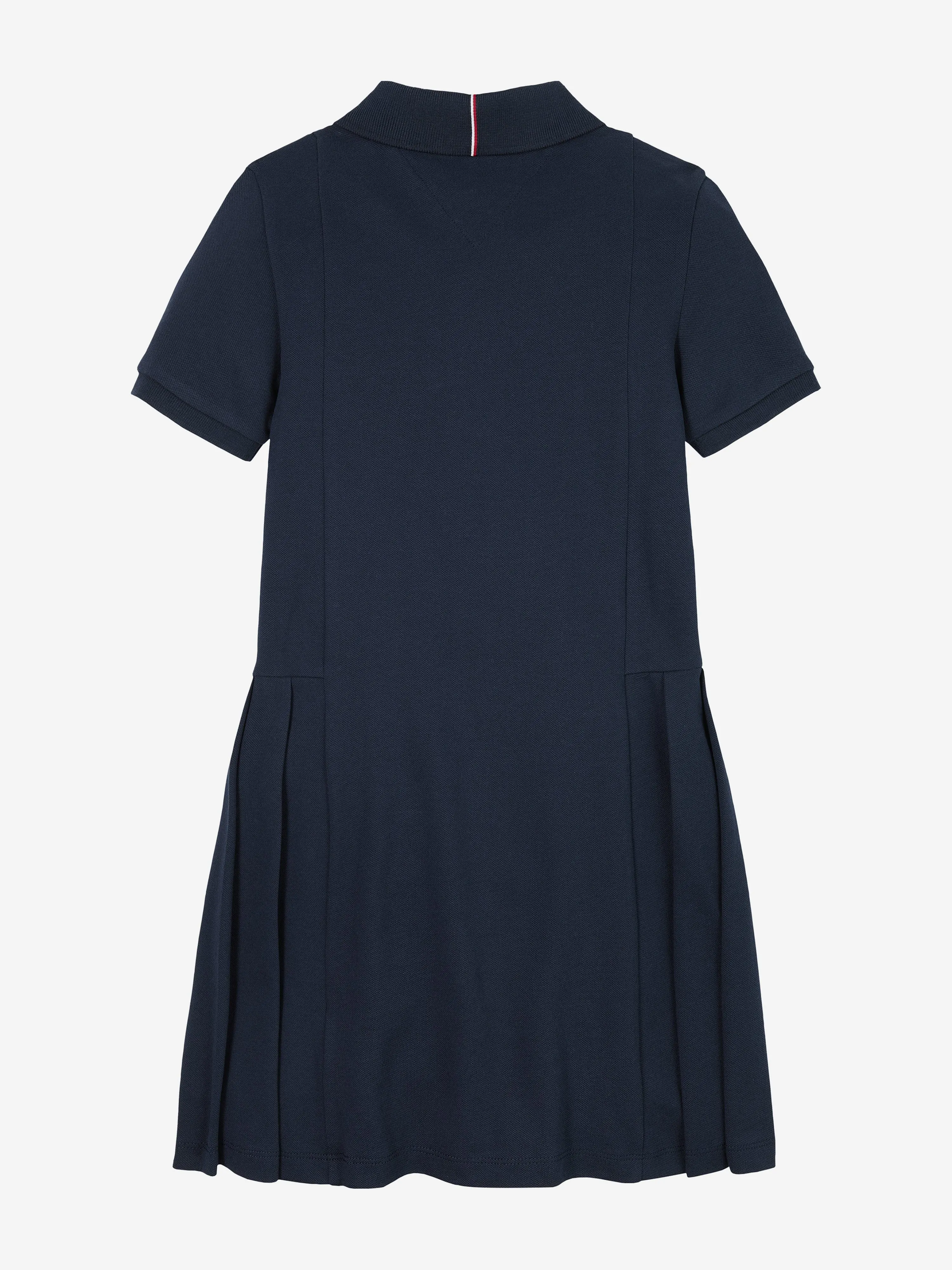 Girls Polo Dress in Navy