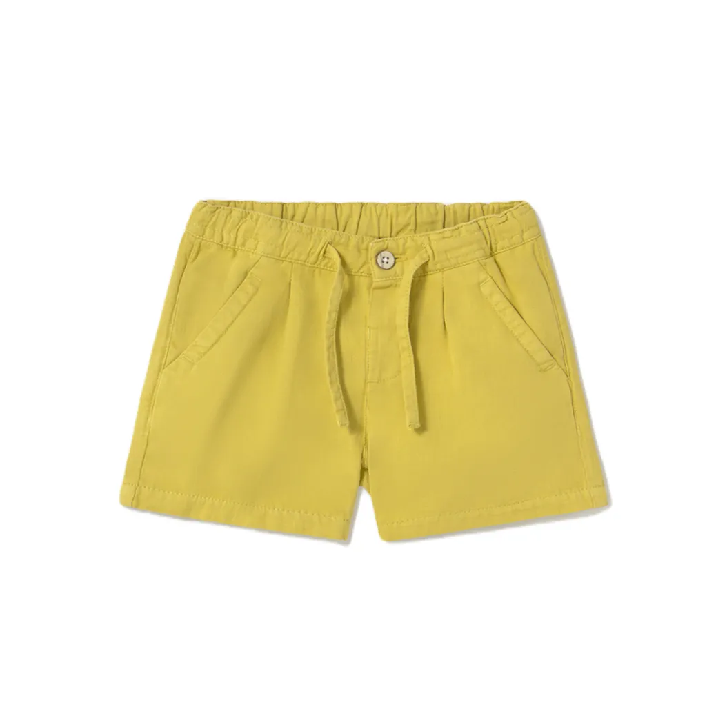 Gold Tie Bermuda Shorts
