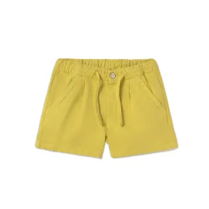 Gold Tie Bermuda Shorts