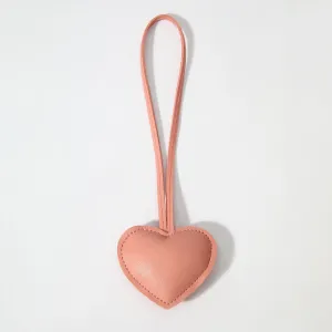 Heart Bag Charm Pink