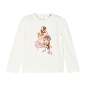 Ivory Blush Trio Graphic T-Shirt