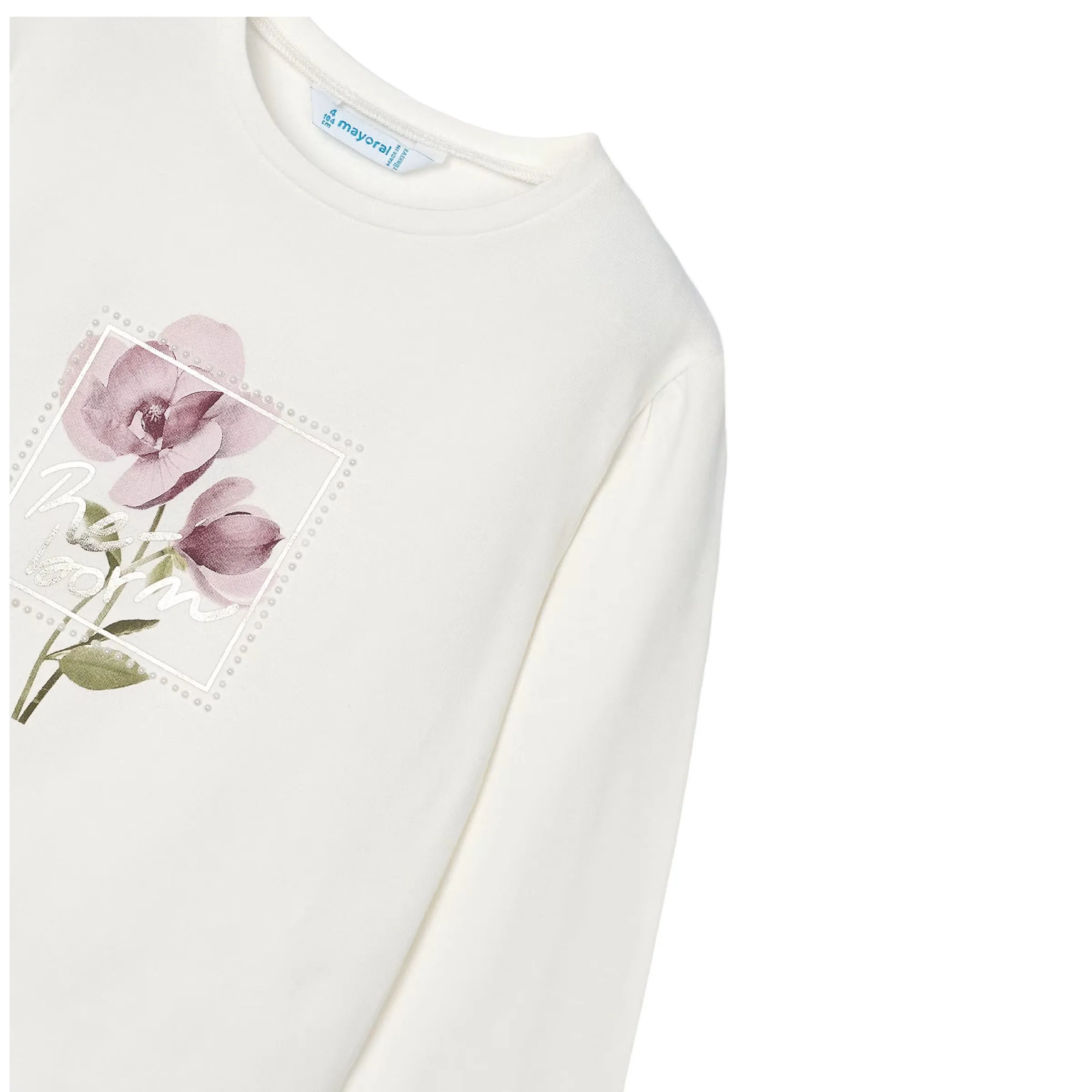 Ivory Rose Graphic T-Shirt