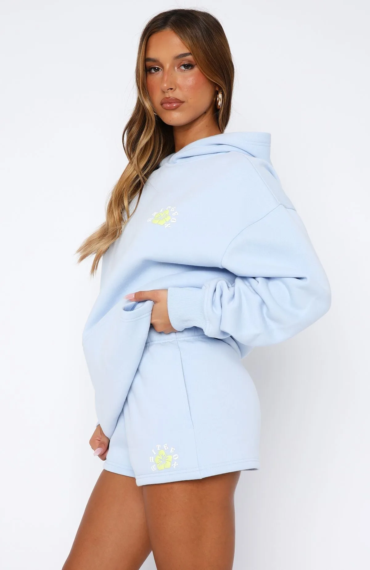 Keep Blooming Lounge Shorts Blue