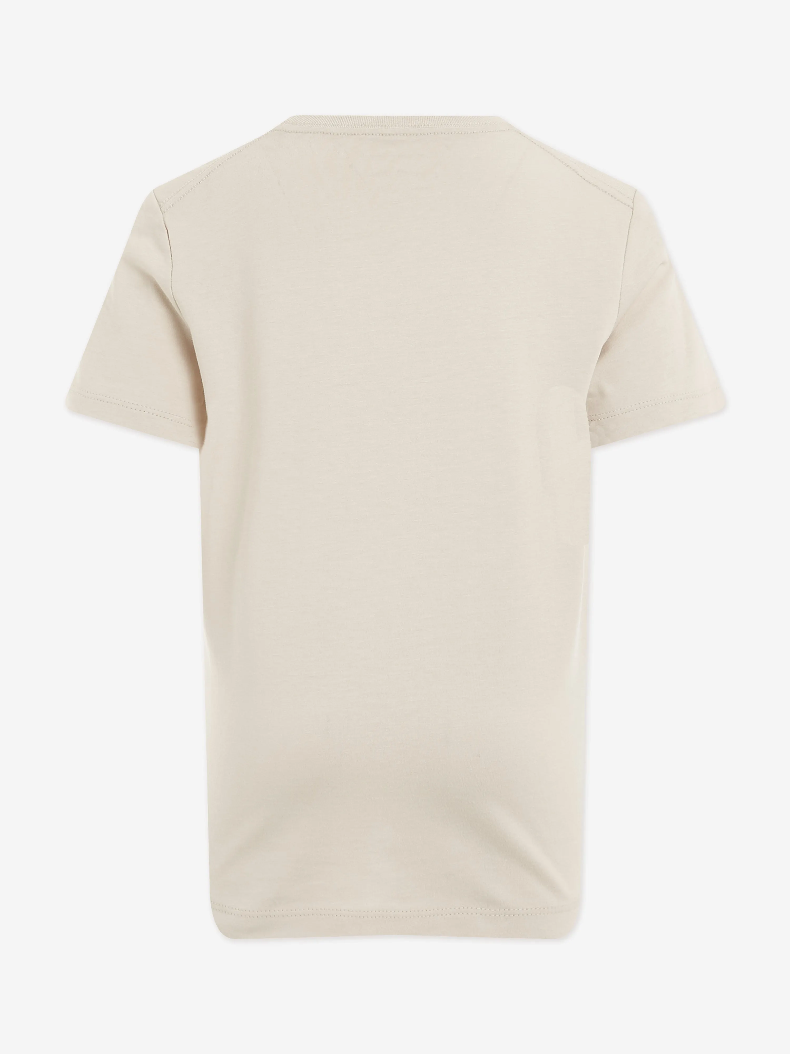 Kids CK Monogram T-Shirt in Beige
