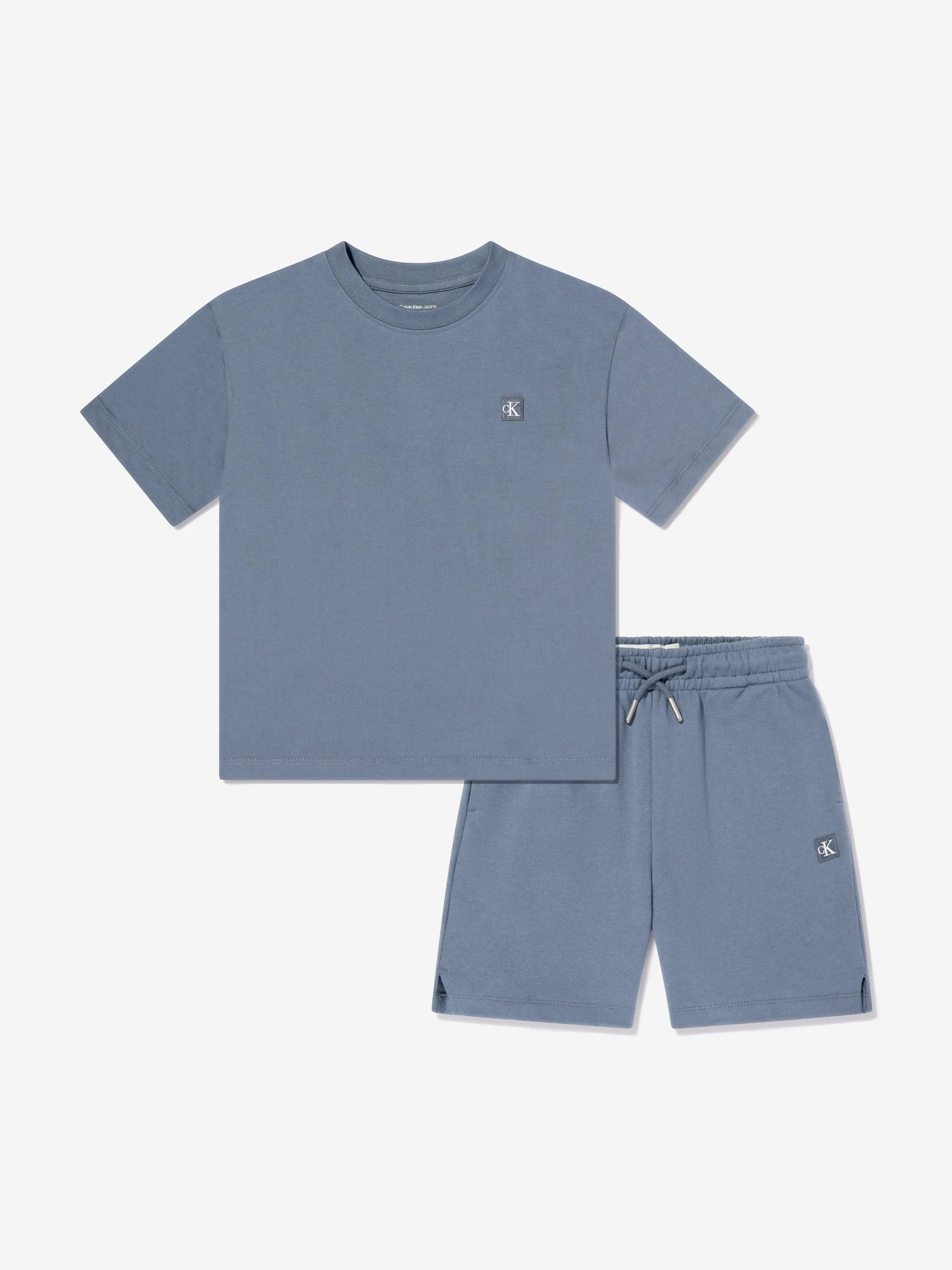 Kids T-Shirt and Shorts Set in Grey